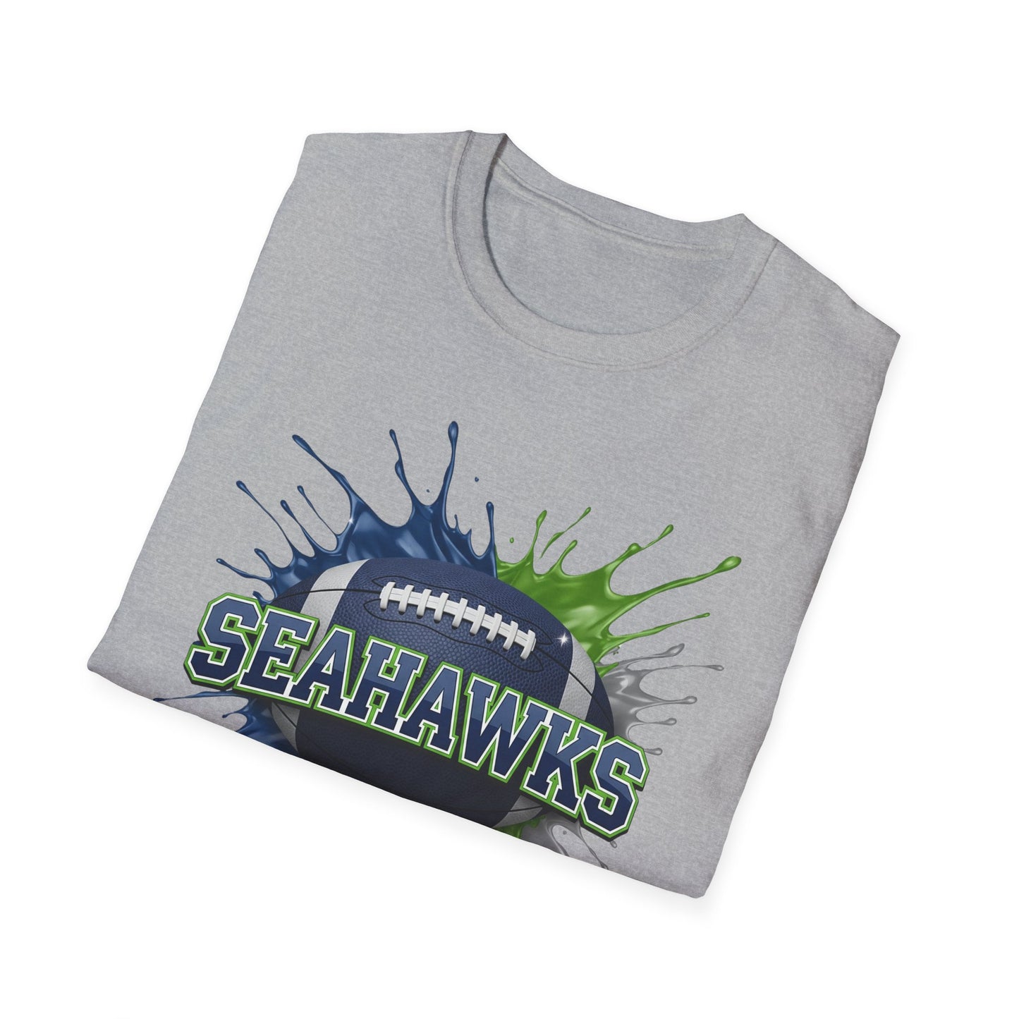 Seattle Football Unisex T-Shirt, Seattle Team Tee, Football Gift for Seattle Fans, Game Day Shirt, Sports Fan Apparel Football