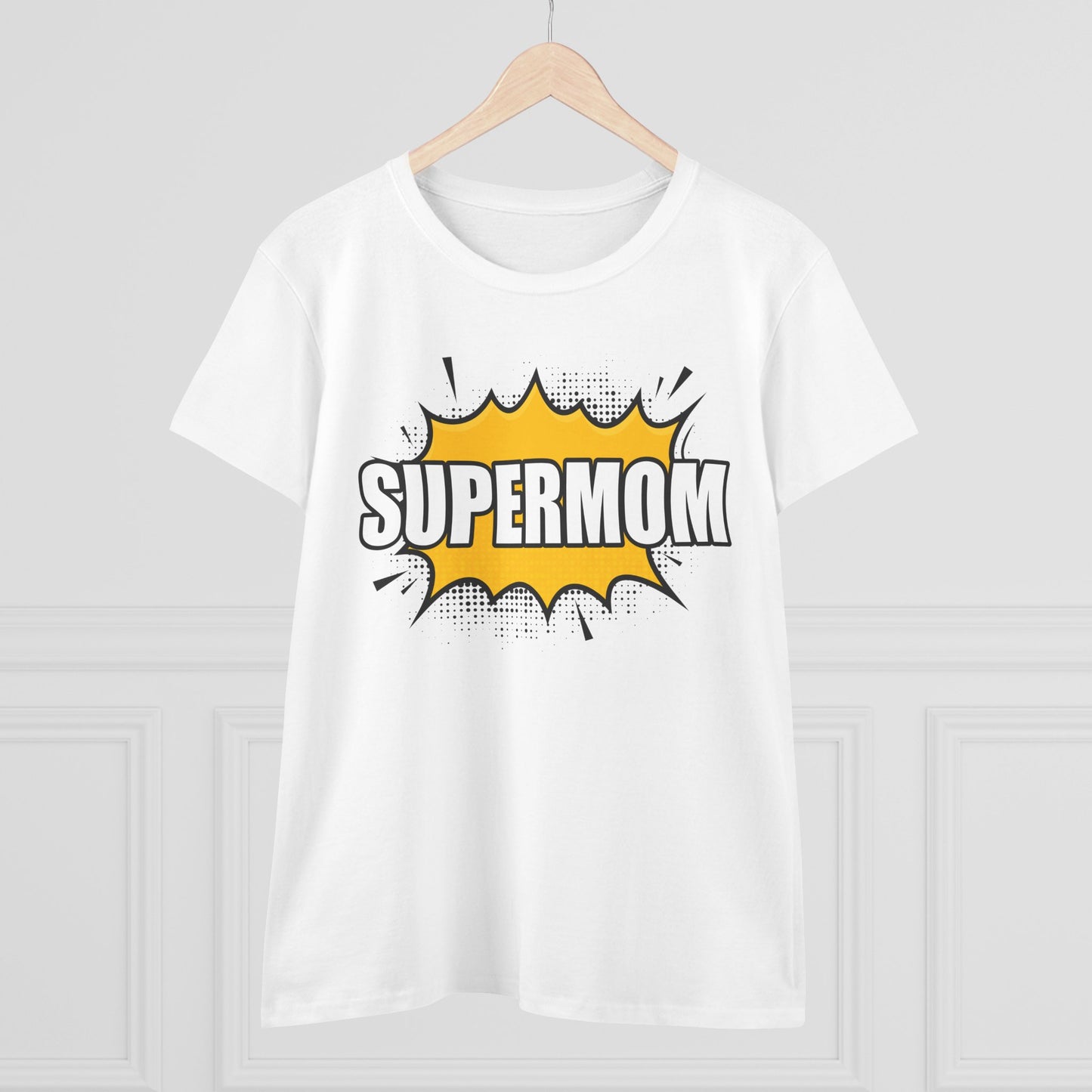 Supermom T-Shirt, Gift for Mom, Cute Summer Top, Mother's Day Gift, Family Gatherings, Casual Wear, Mom's Birthday, Supermom
