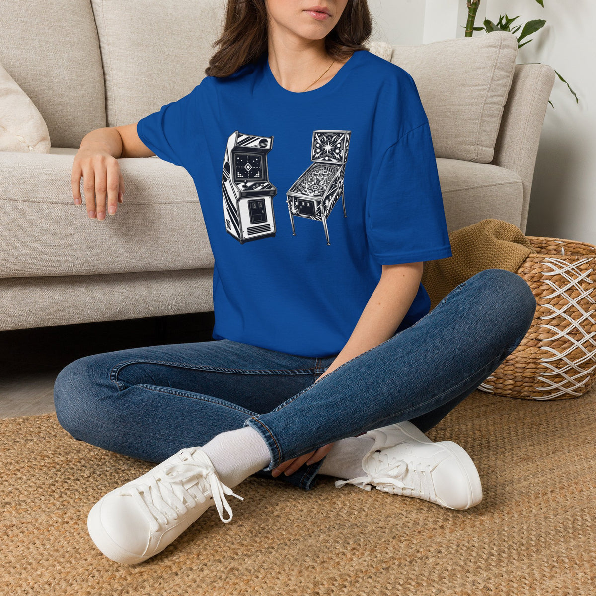 Arcade Game Shirt, Retro Pinball T-Shirt, Vintage Gaming Tee, Game Room Gift, Old School Gamer Shirt