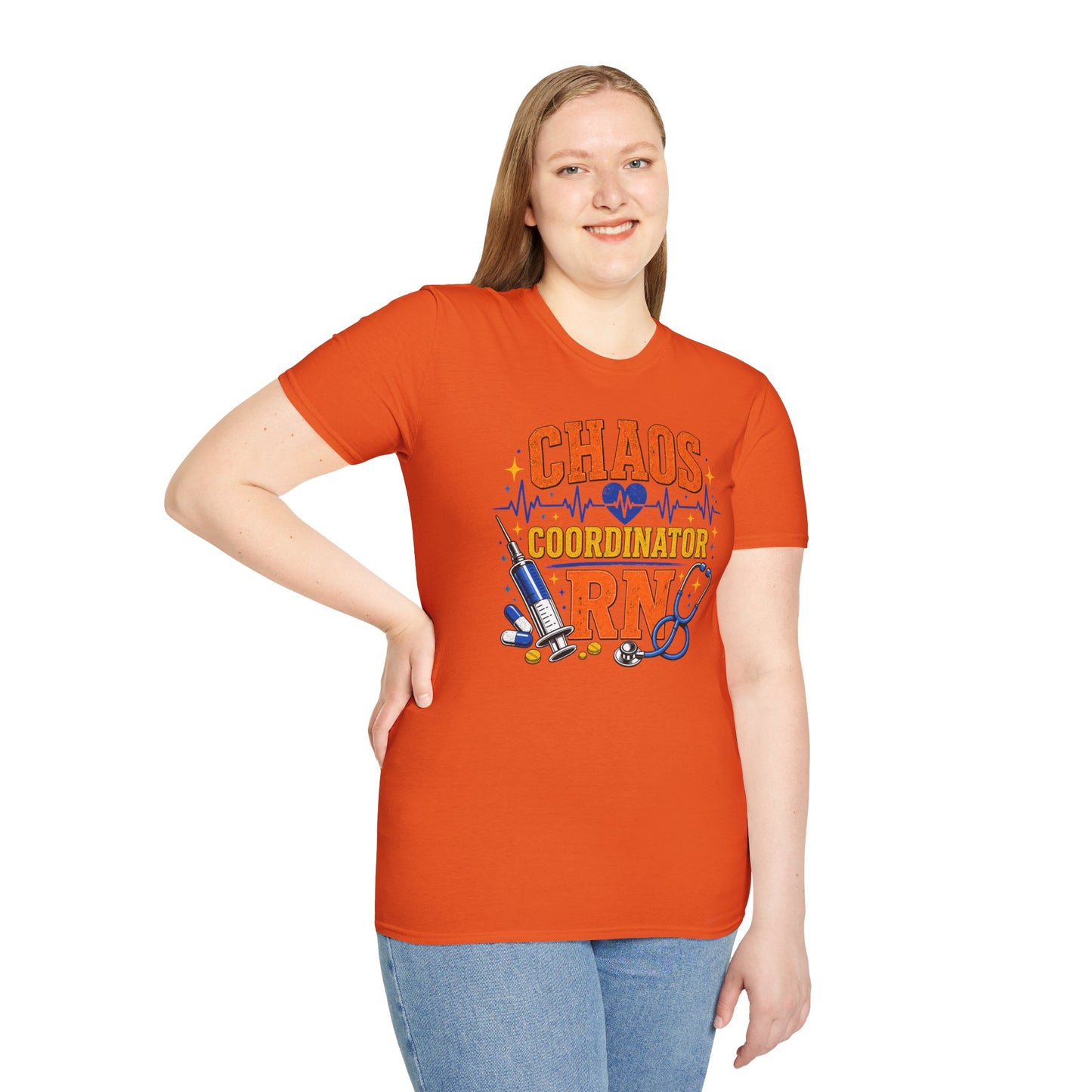 Chaos Coordinator RN Shirt – Funny Nurse Shirt – Nurse Life Tee – Medical Humor Gift for Nurses, RN LPN CNA Nursing Shirt