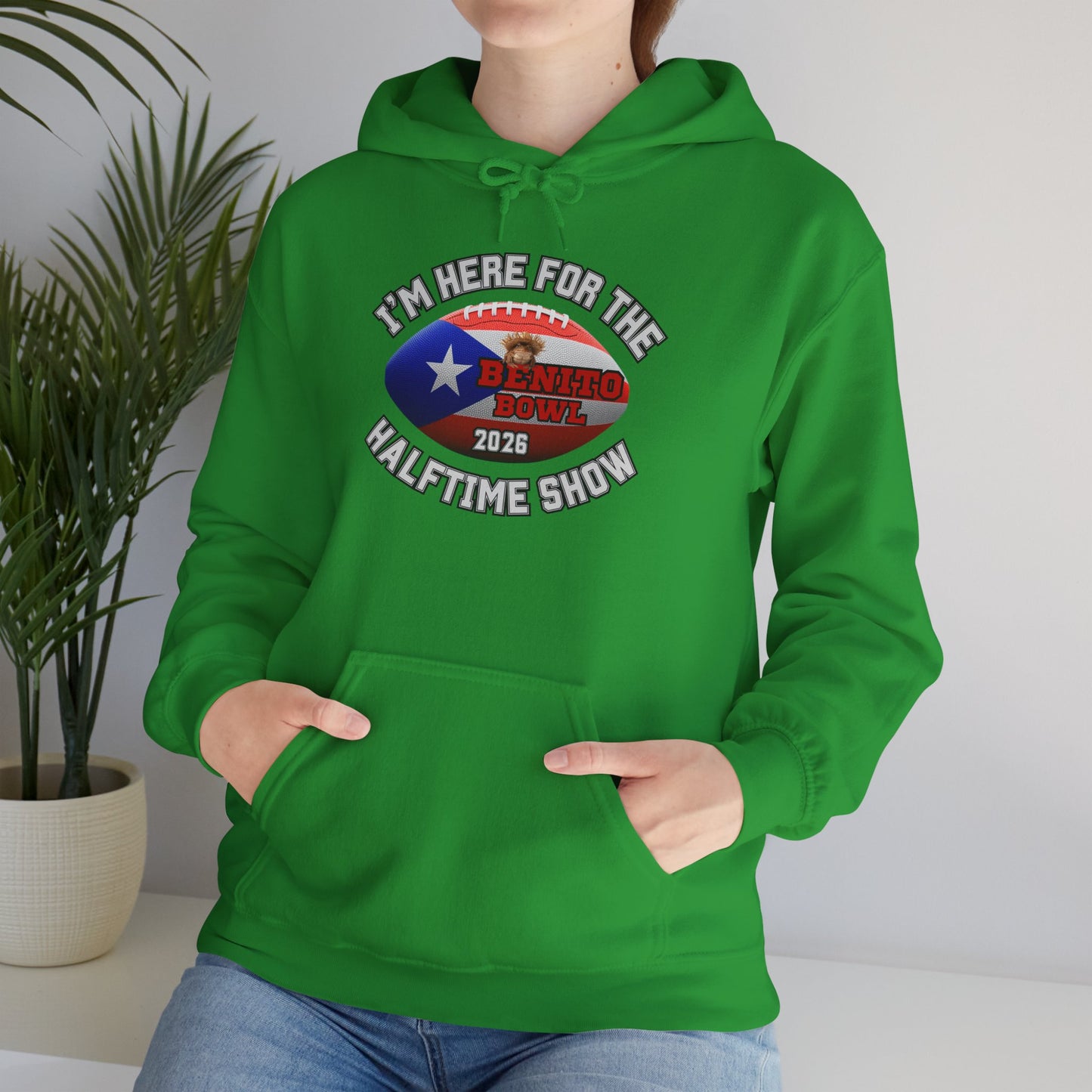 Benito Bowl Halftime Shirt 2026 Hoodie, Benito Bowl Hooded Sweatshirt, Football Fan Gift, Puerto Rico Heritage Hoodie, Boriqua Pride Gift