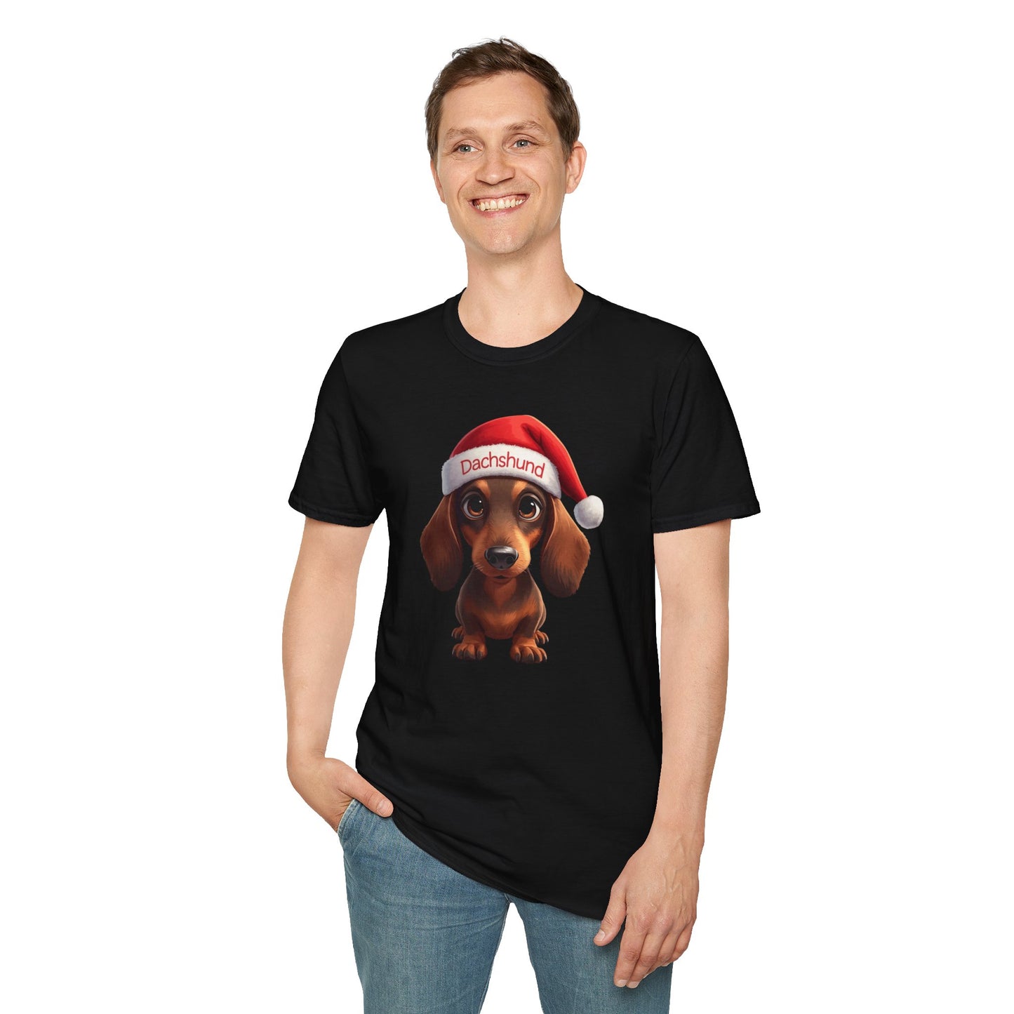 Dachshund Dog Portrait Shirt – Wiener Dog Lover Gift, Cute Dog Mom Tee, Dog Dad Shirt, Pet Breed Apparel