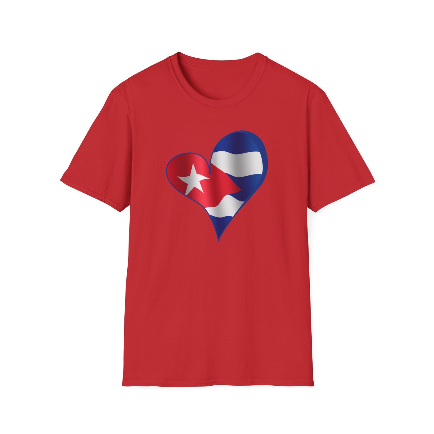 Cuba in my Heart T-Shirt, Cuba Shirt, Cuban Gift, Cuban Flag Shirt, Cubano Shirt, Cuban Flag shirt, Mother's Day Gift, Father's Day Gift