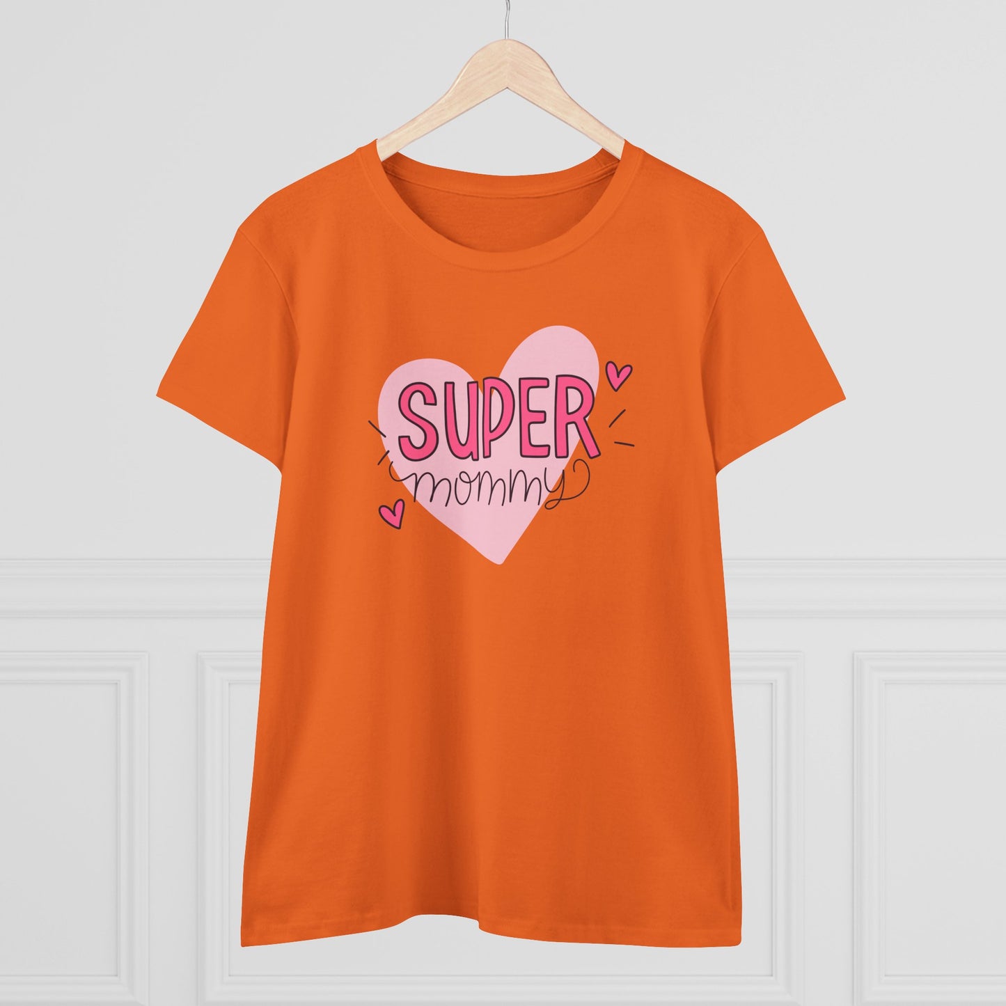 Super Mommy T-Shirt, Gift for Mom, Cute Summer Top, Mother's Day Gift, Family Gatherings, Casual Wear, Mom's Birthday, Supermom