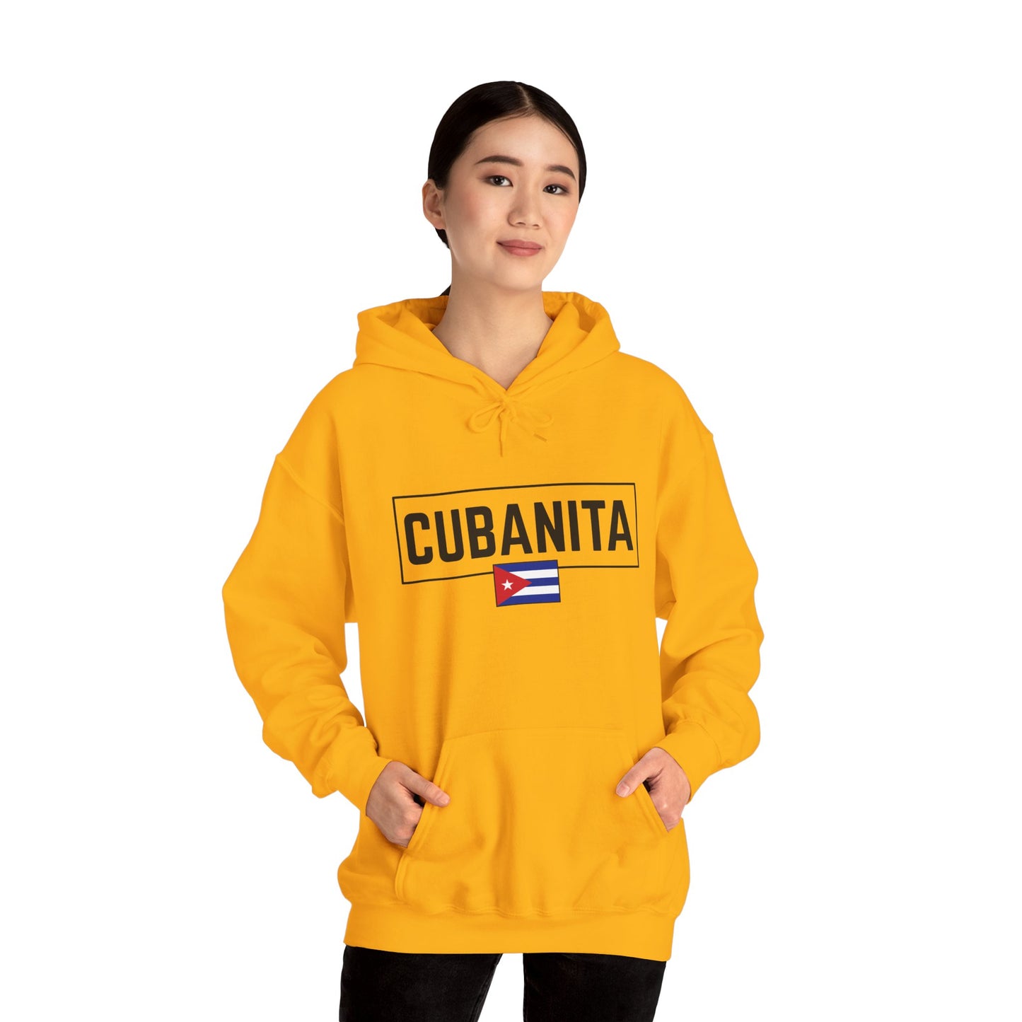 CUBANITA Hoodie – Cuban Flag Hoodie for Women, Latina Pride Hoodie, Cuba Heritage Top, Cuban Culture Graphic Hoodie