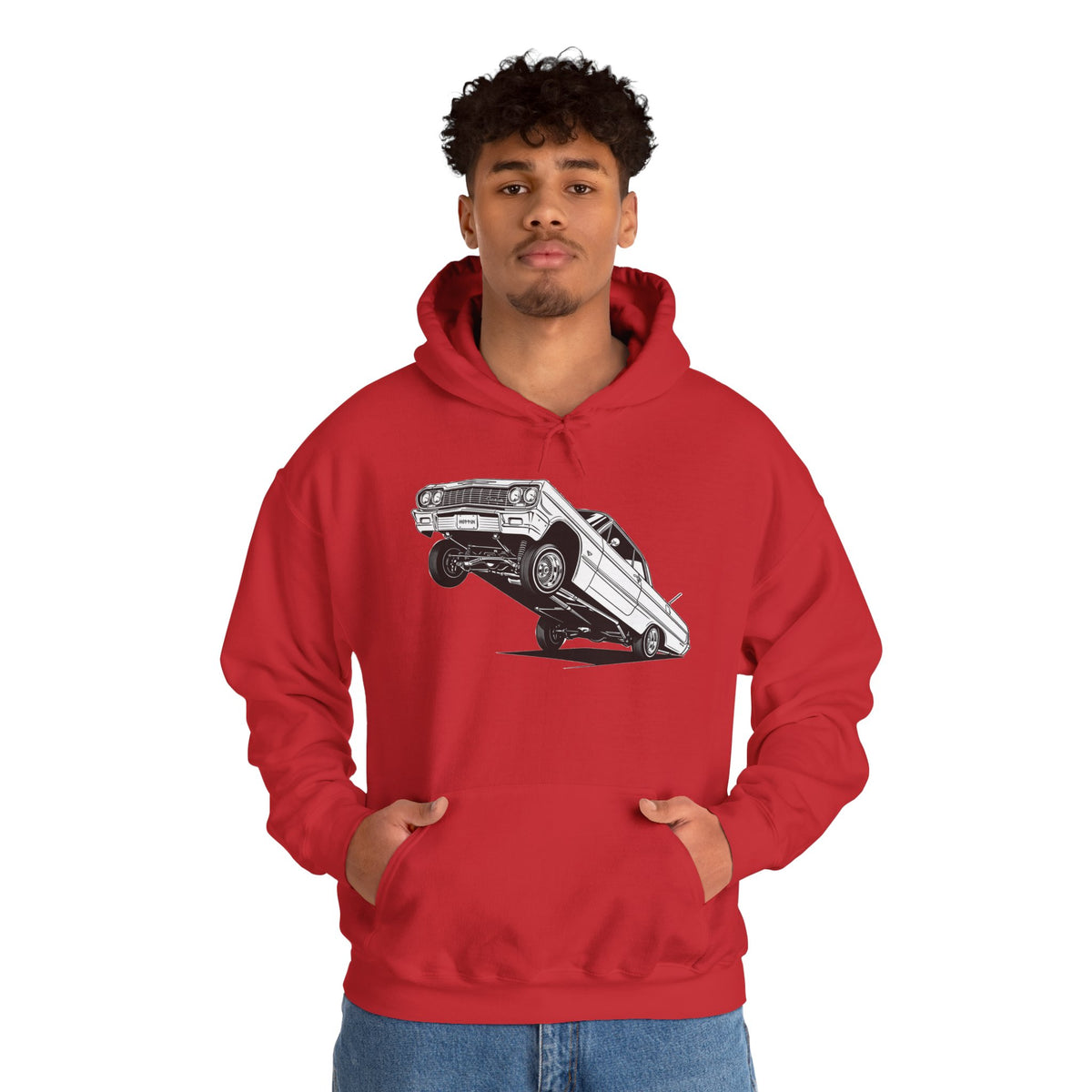 Classic Car Hoodie, Lowrider Car Hoodie, Vintage Auto Hoodie, Car Enthusiast Sweatshirt, Unisex Automotive Hoodie