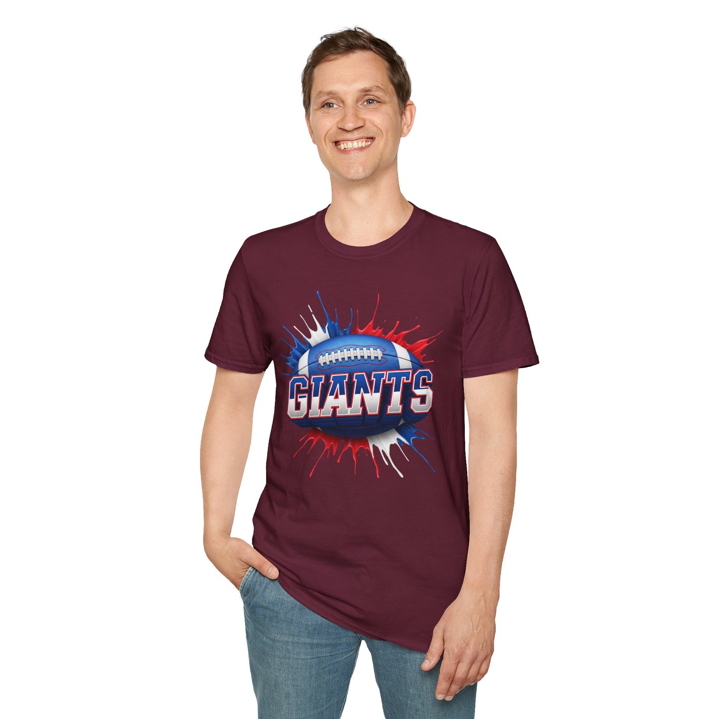 New York Football Unisex T-Shirt, New York Team Tee, Football Gift for New York Fans, Game Day Shirt, Sports Fan Apparel, Football Tee