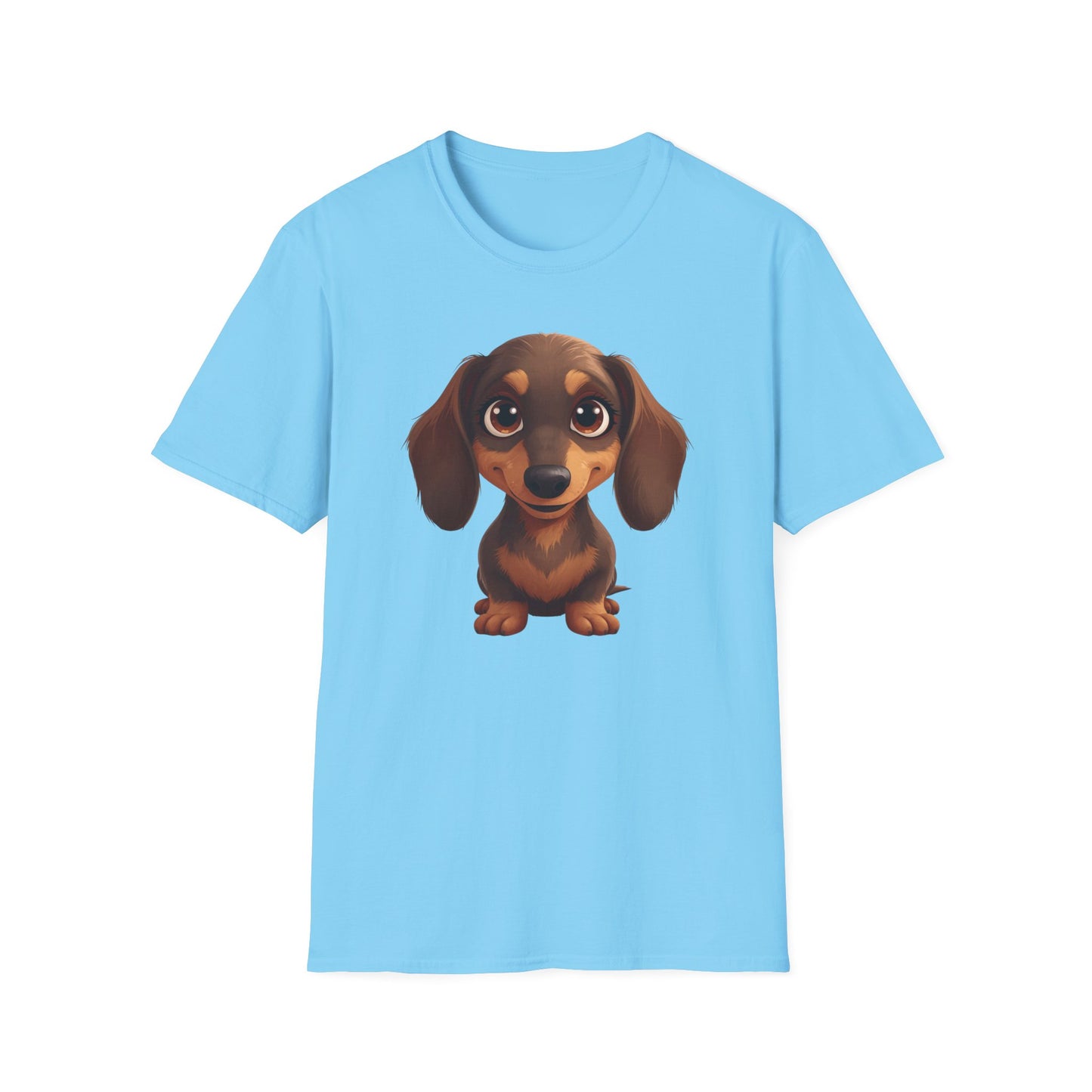Dachshund Dog Portrait Shirt – Wiener Dog Lover Gift, Cute Dog Mom Tee, Dog Dad Shirt, Pet Breed Apparel