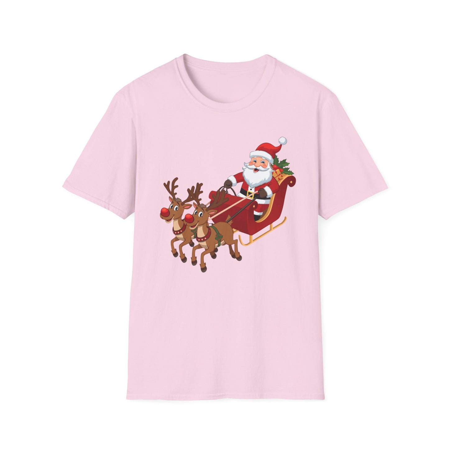 Santa flying Sleigh Shirt, Family Christmas Shirts, Christmas T Shirt, Holiday Shirt, Cute Xmas Shirt for the family, Holiday Gift
