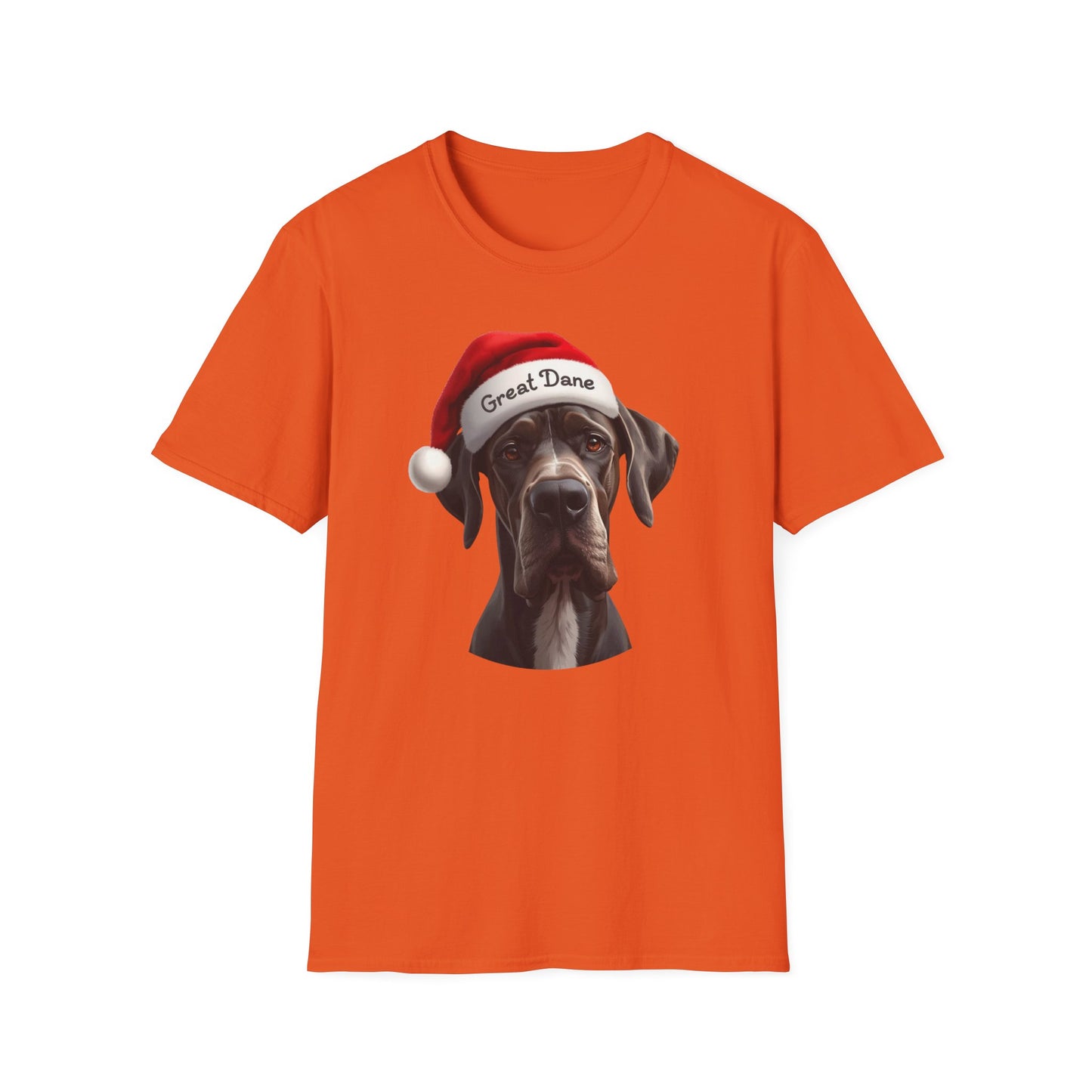 Great Dane Dog Portrait Shirt – Great Dane Dog Lover Gift, Cute Dog Mom Tee, Dog Dad Shirt, Pet Breed Apparel