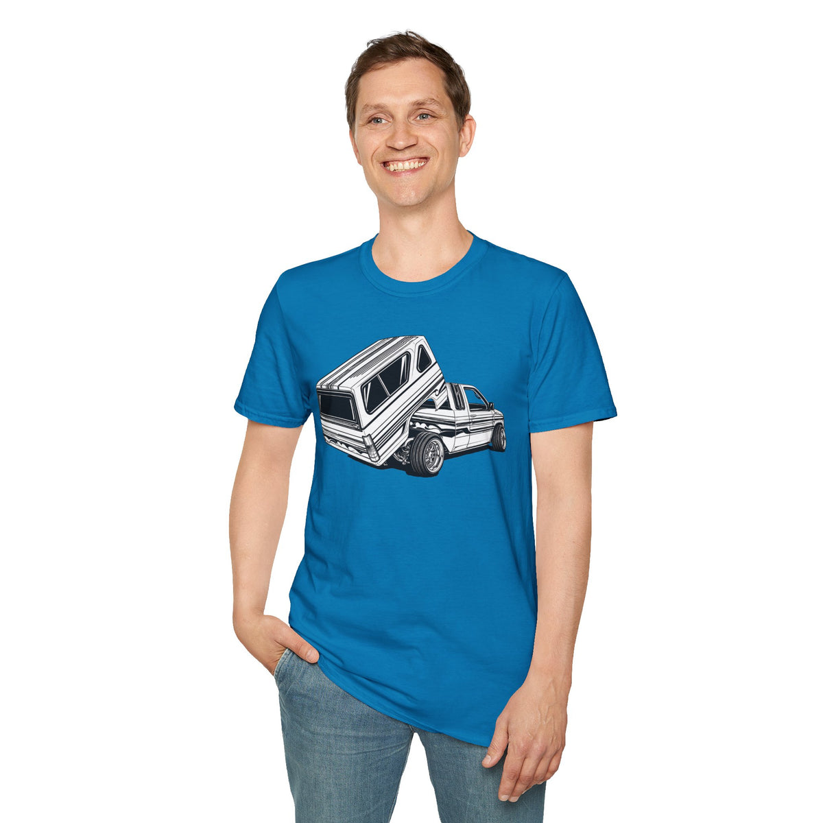 Mini Truck Lowrider Shirt, Lowrider Bed Dancer Truck T-Shirt, Custom Lowered Truck Tee, Car Enthusiast Gift