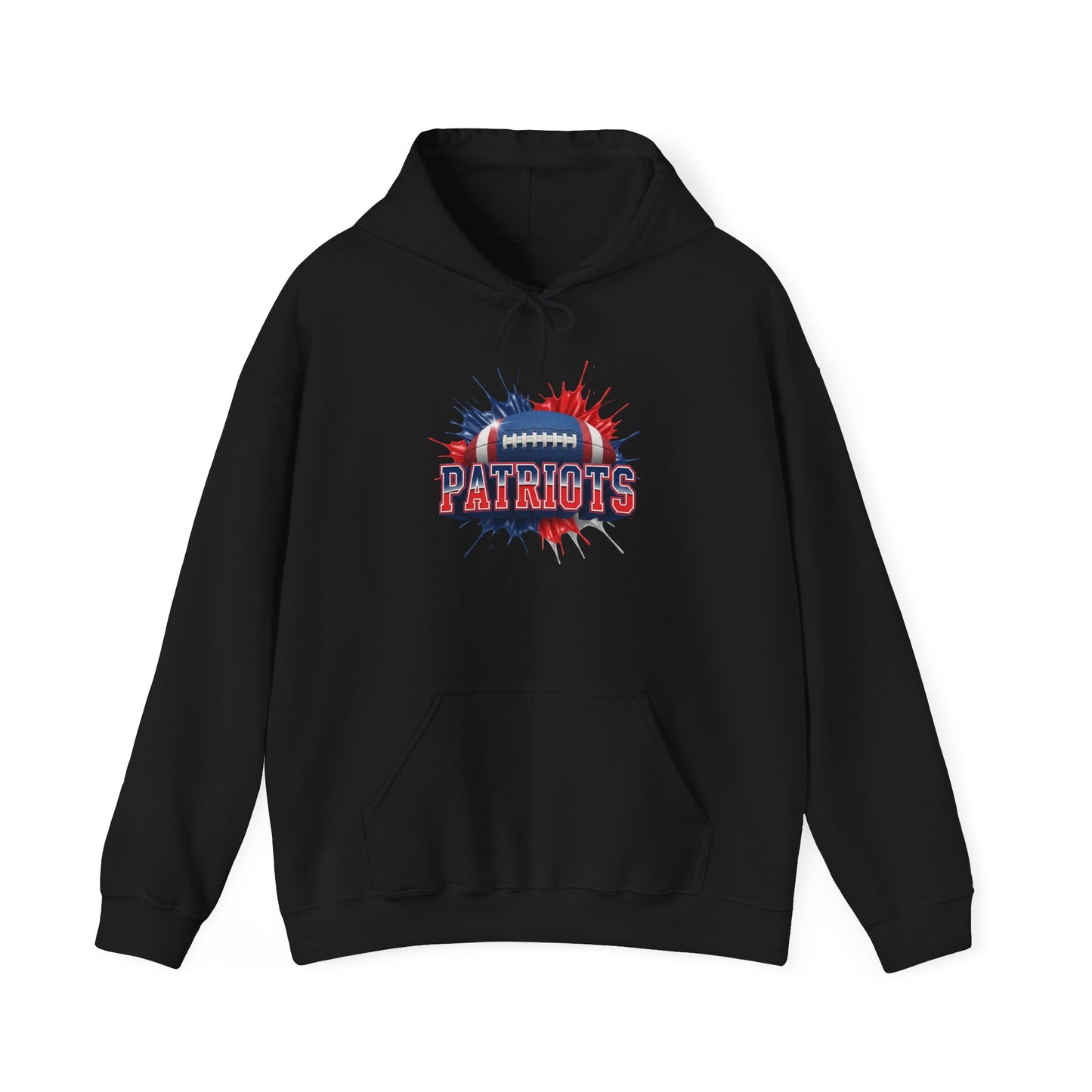 New England Football Hoodie, New England Team Hoodie, Football Gift for New England Fans, Game Day Sports Fan Apparel, Football Fan Gift
