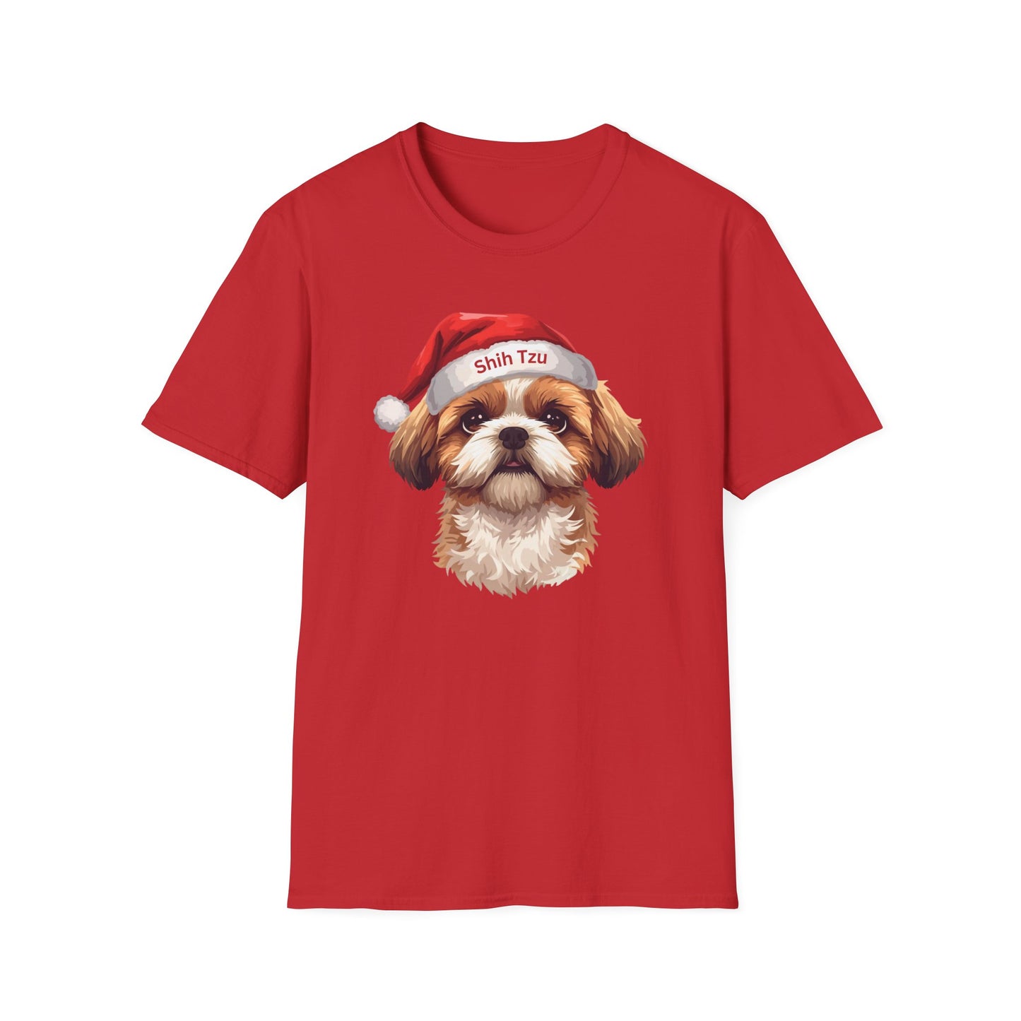 Shih Tzu Dog Portrait Shirt – Shih Tzu Dog Lover Gift, Cute Dog Mom Tee, Dog Dad Shirt, Pet Breed Apparel