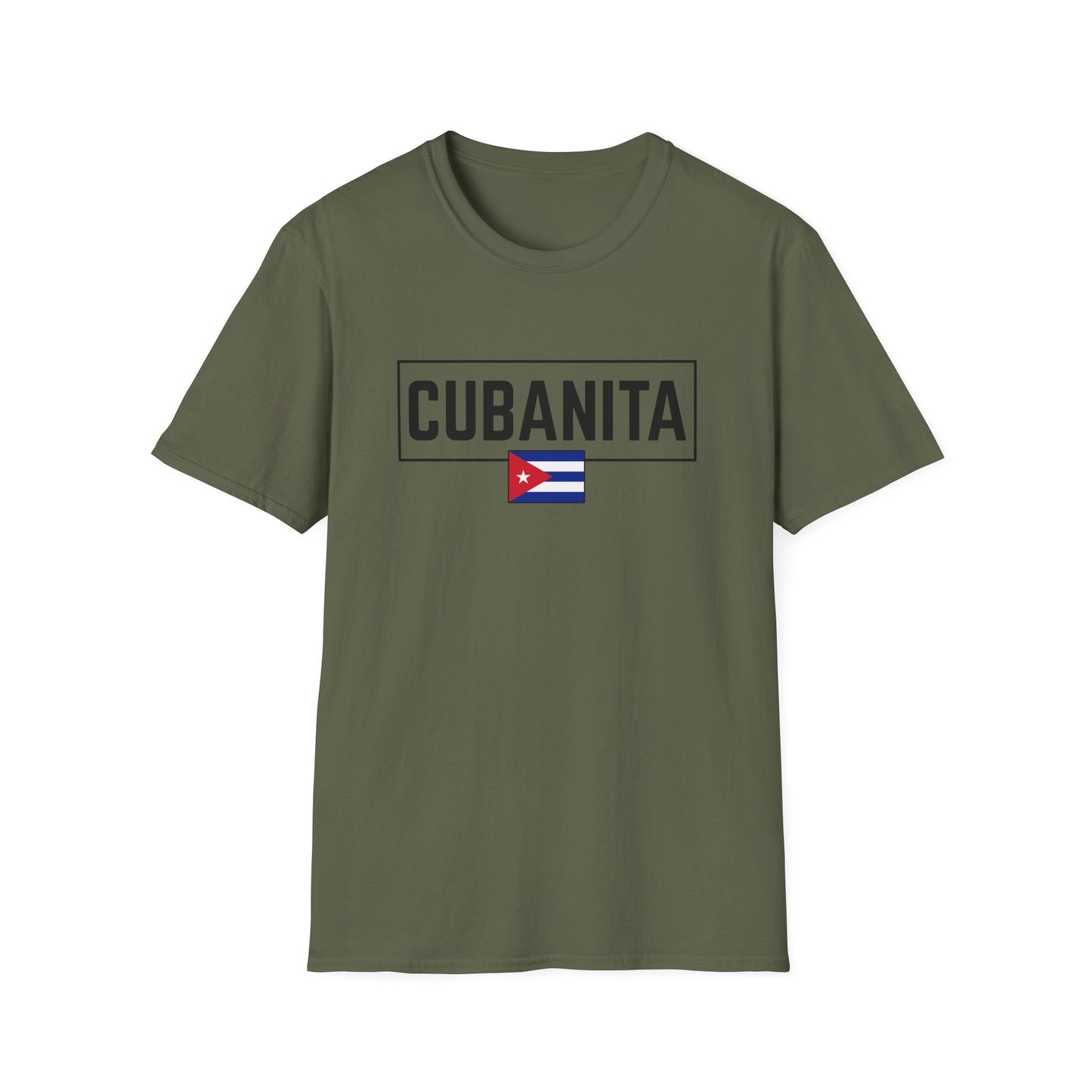 CUBANITA T-Shirt – Cuban Flag Shirt for Women, Latina Pride Tee, Cuba Heritage Top, Cuban Culture Graphic Tee