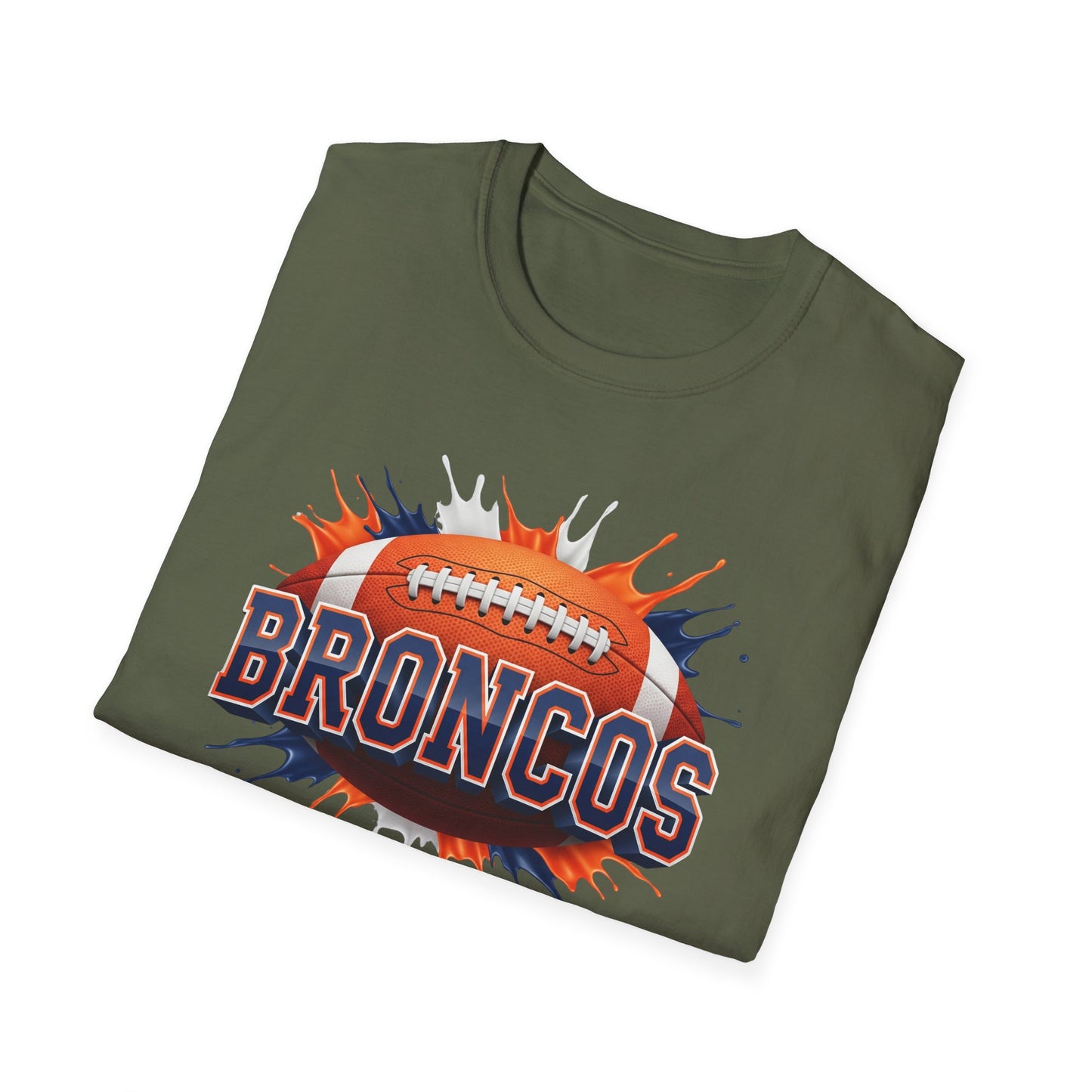 Denver Football Unisex T-Shirt, Denver Team Tee, Football Gift for Denver Fans, Game Day Shirt, Sports Fan Apparel, Football Tee