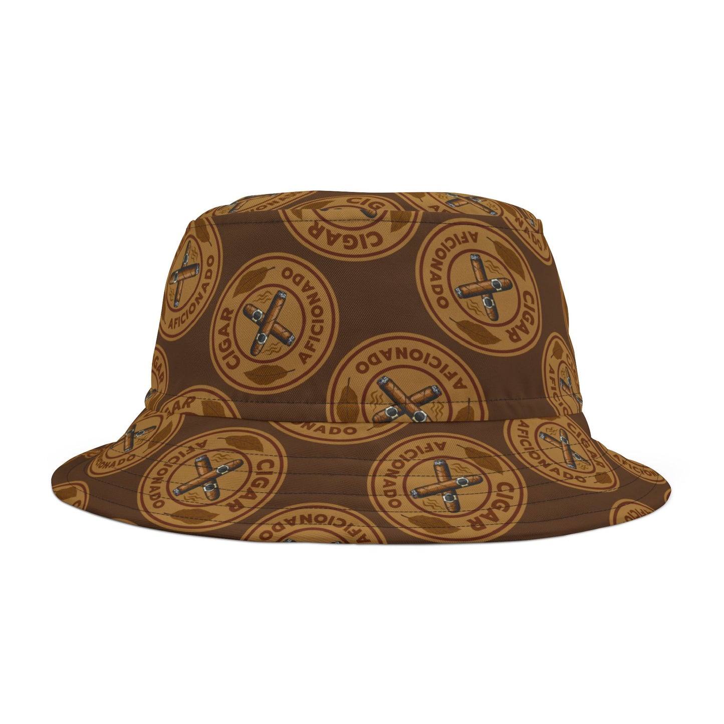 Cigar Aficionado Bucket Hat, BBQ Pool Party Hat, Cigar lover Gift, Cigar Aficionado, Dad Gift, Bucket Hat, Cigar Smoker