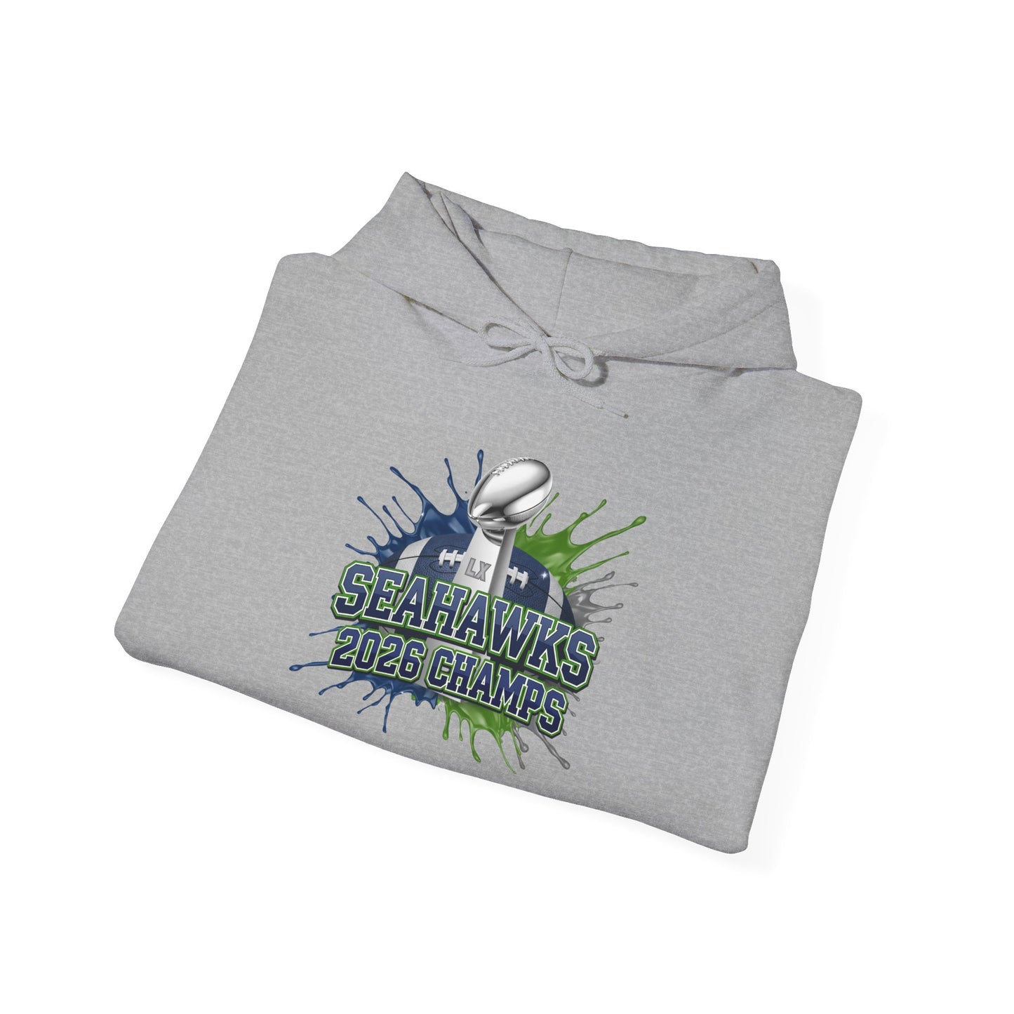 Seahawks 2026 Champions Hoodie – Seahawks Football 12s Fan Hoodie, 2026 football Champs, Football Gift