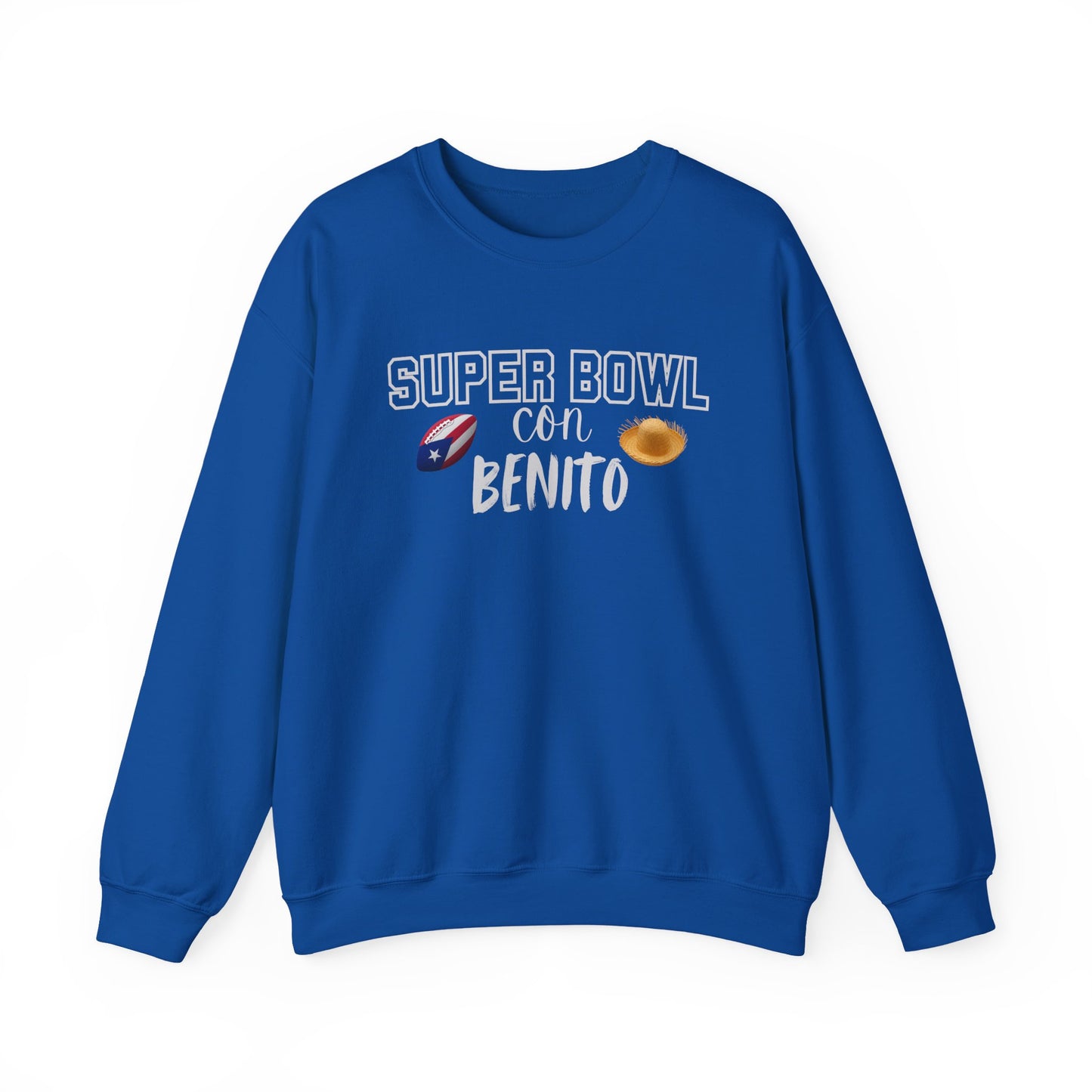 Benito Bowl Halftime 2026 Sweatshirt, Benito Bowl Shirt, Football Fan Gift, Puerto Rico Heritage Sweatshirt, Boriqua Pride Gift