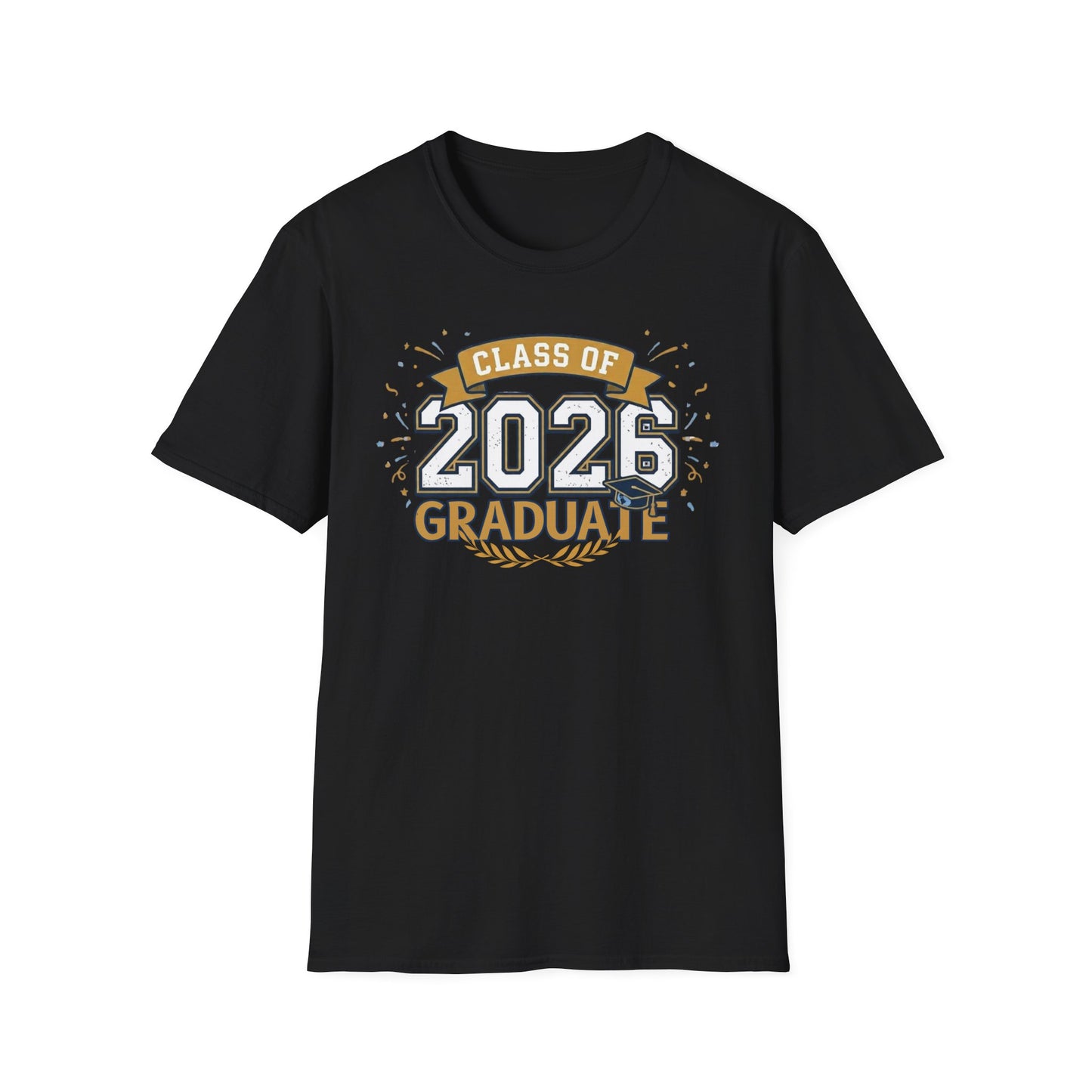 Class of 2026 Graduate T-Shirt – Graduation Gift Tee, Senior 2026 Shirt, High School or College Grad Celebration Apparel