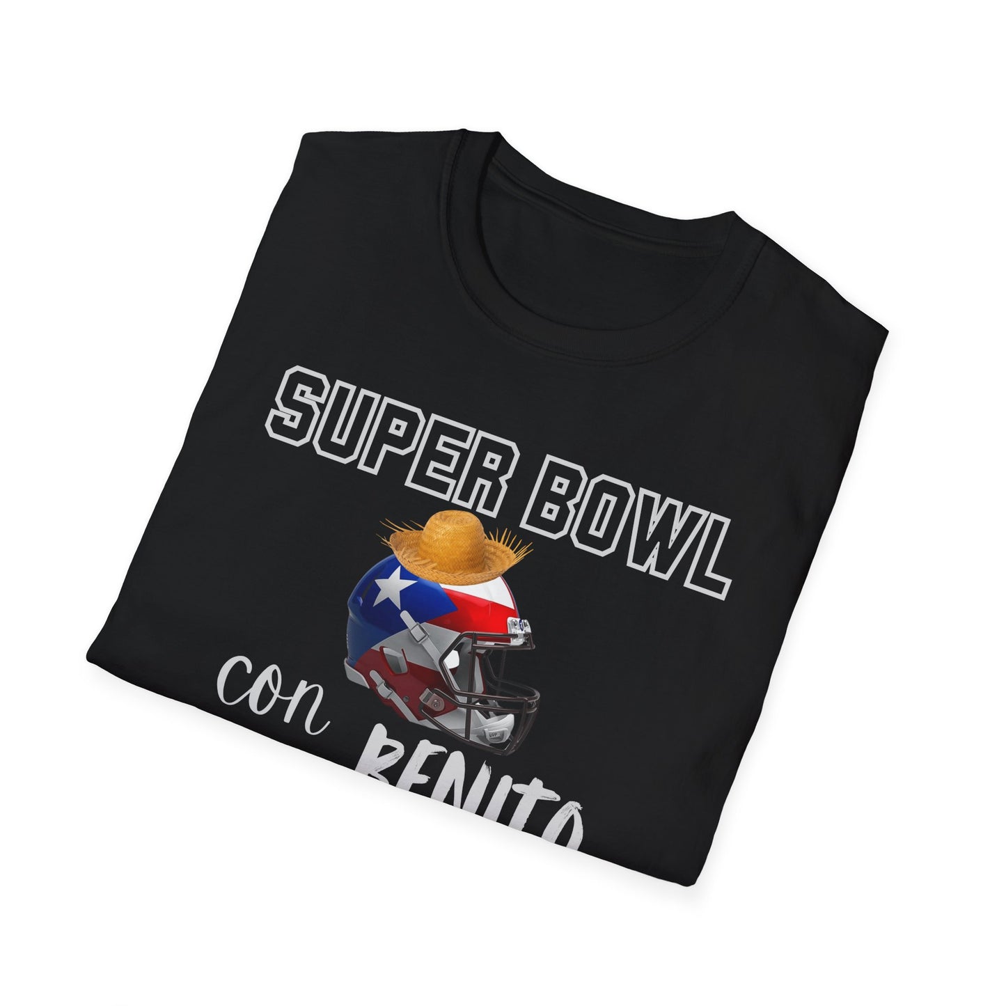 Benito Bowl Halftime Helmet Shirt 2026 T-Shirt, Benito Bowl Shirt, Football Fan Gift, Benito Tee, Puerto Rico Heritage Boriqua Pride Gift