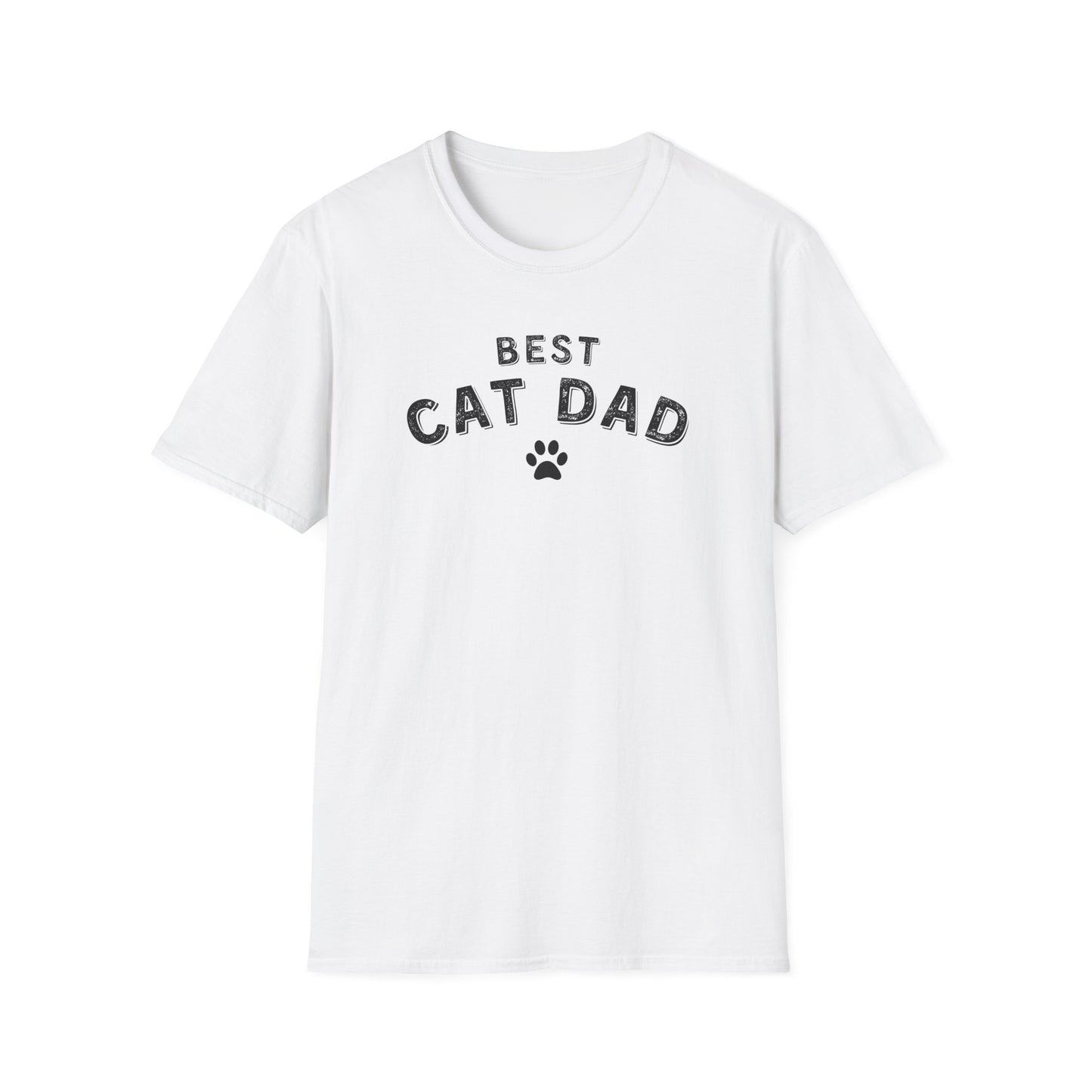Best Cat Dad T-Shirt – Funny Cat Lover Shirt for Men, Cat Dad Gift Tee, Pet Owner Graphic Shirt