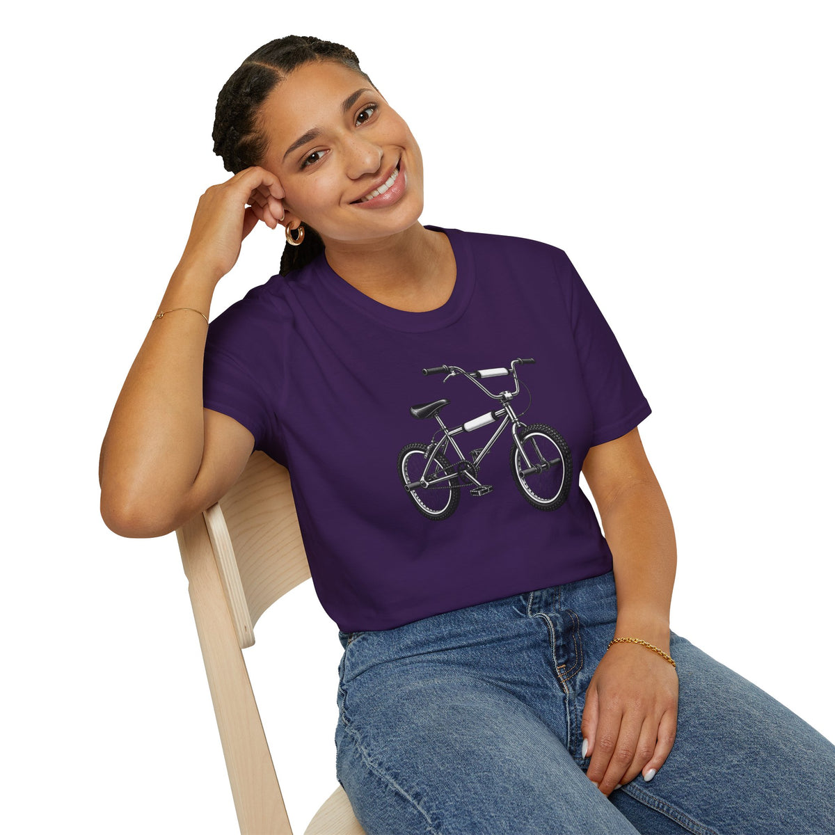 BMX Bike Shirt, Retro Bicycle T-Shirt, Old School Freestyle Bike Tee, Cyclist Gift, Vintage BMX Style