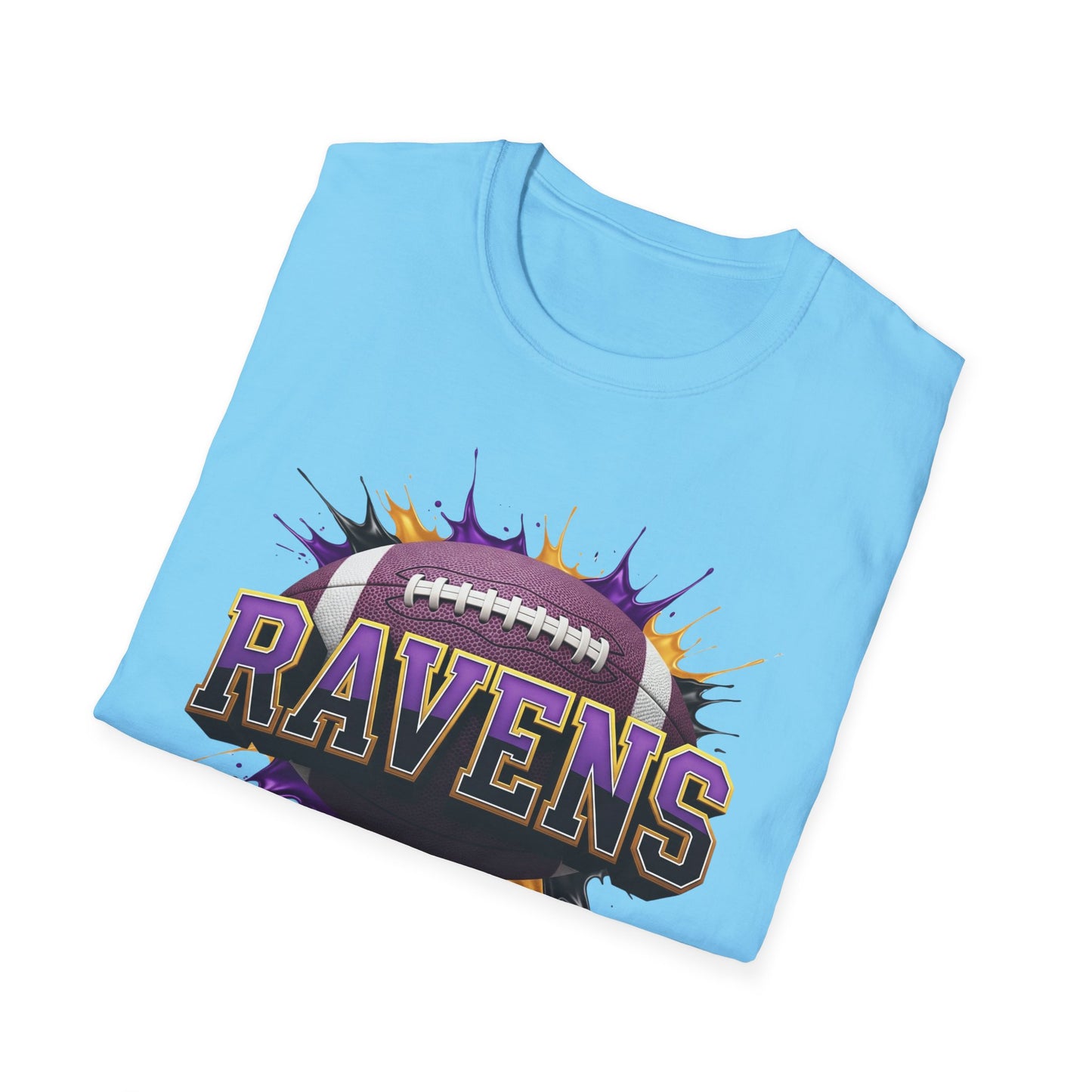 Baltimore Football Unisex T-Shirt, Baltimore Team Tee, Football Gift for Baltimore Fans, Game Day Shirt, Sports Fan Apparel Football Tee