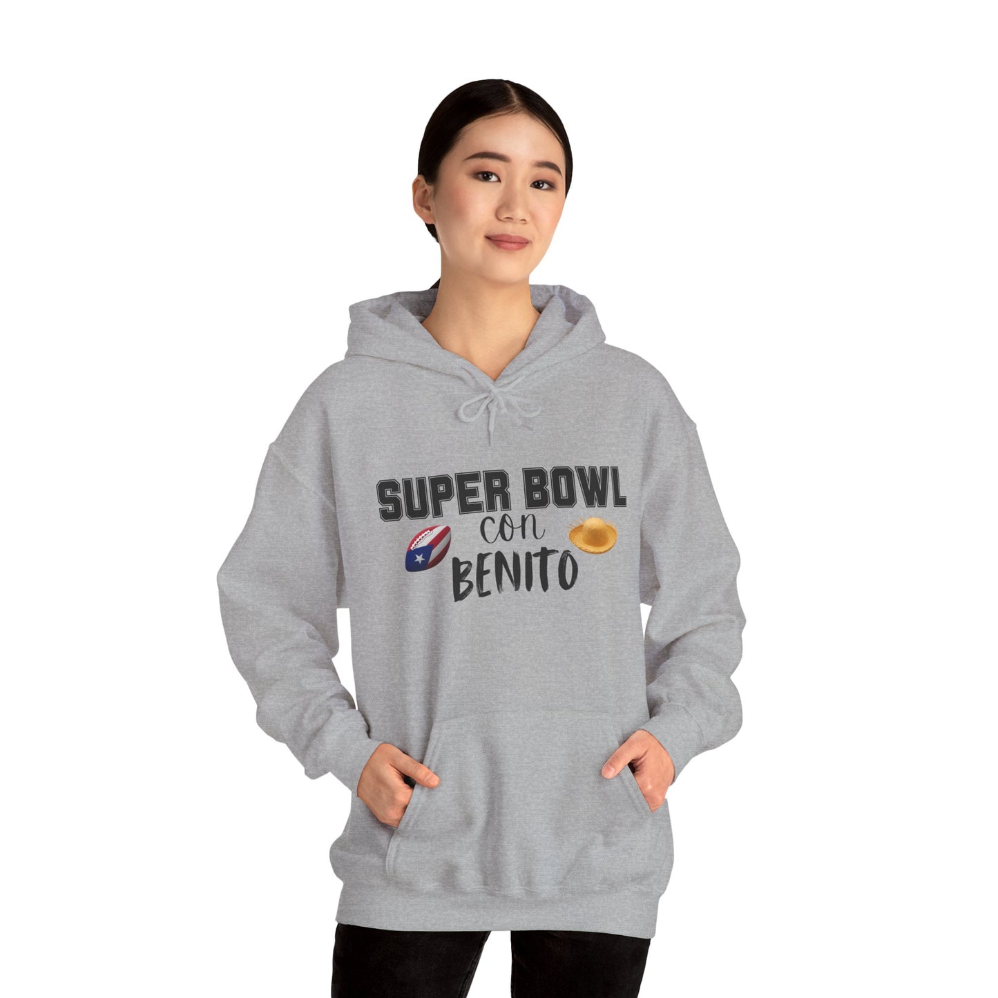 Benito Bowl Halftime Shirt 2026 Hoodie, Benito Bowl Hooded Sweatshirt, Football Fan Gift, Puerto Rico Heritage Hoodie, Boriqua Pride Gift