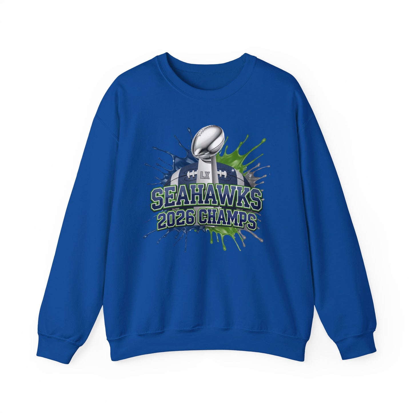 Seahawks 2026 Champions Sweatshirt, Seahawks Football  Fan, 2026 football Champs, Team Victory Sweatshirt