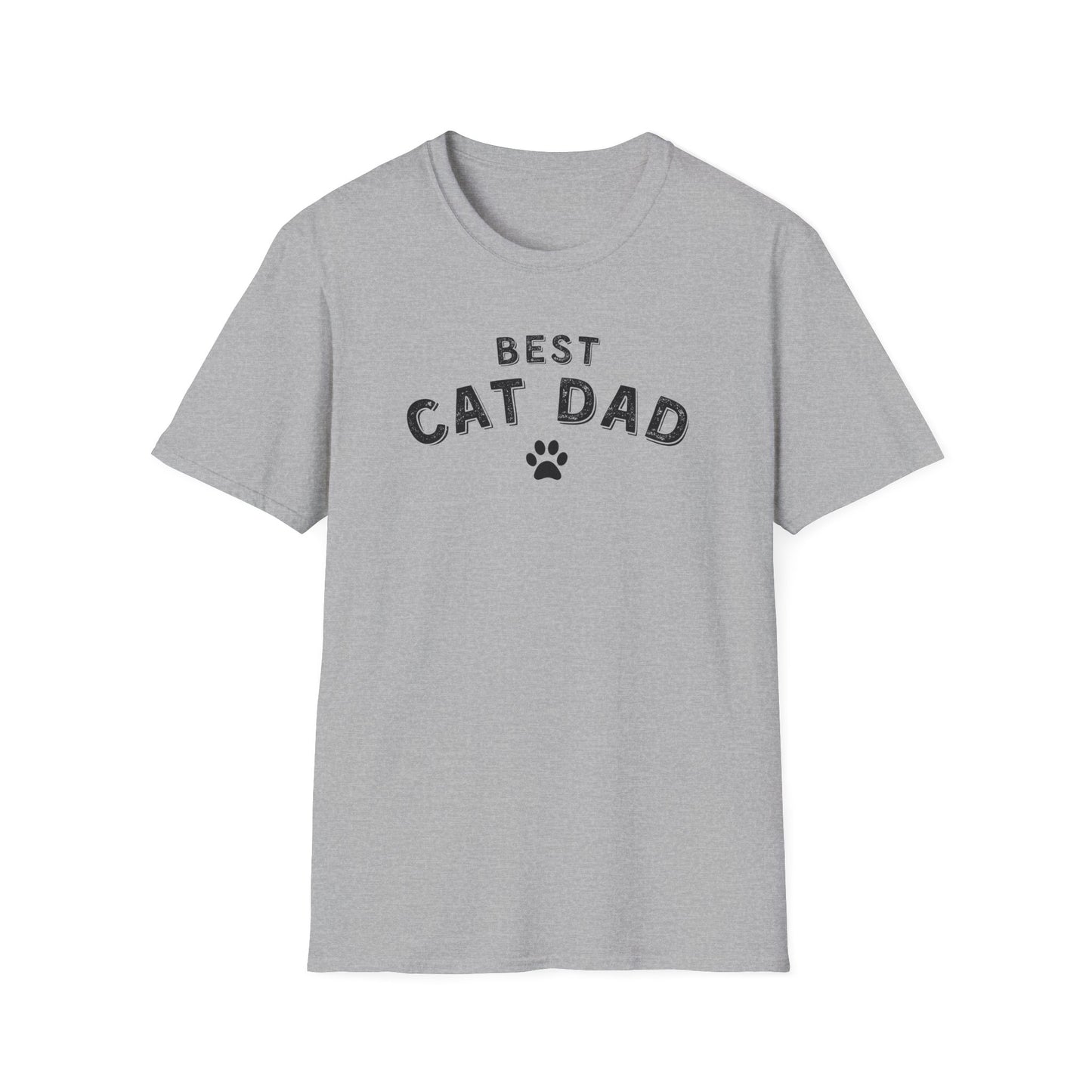 Best Cat Dad T-Shirt – Funny Cat Lover Shirt for Men, Cat Dad Gift Tee, Pet Owner Graphic Shirt