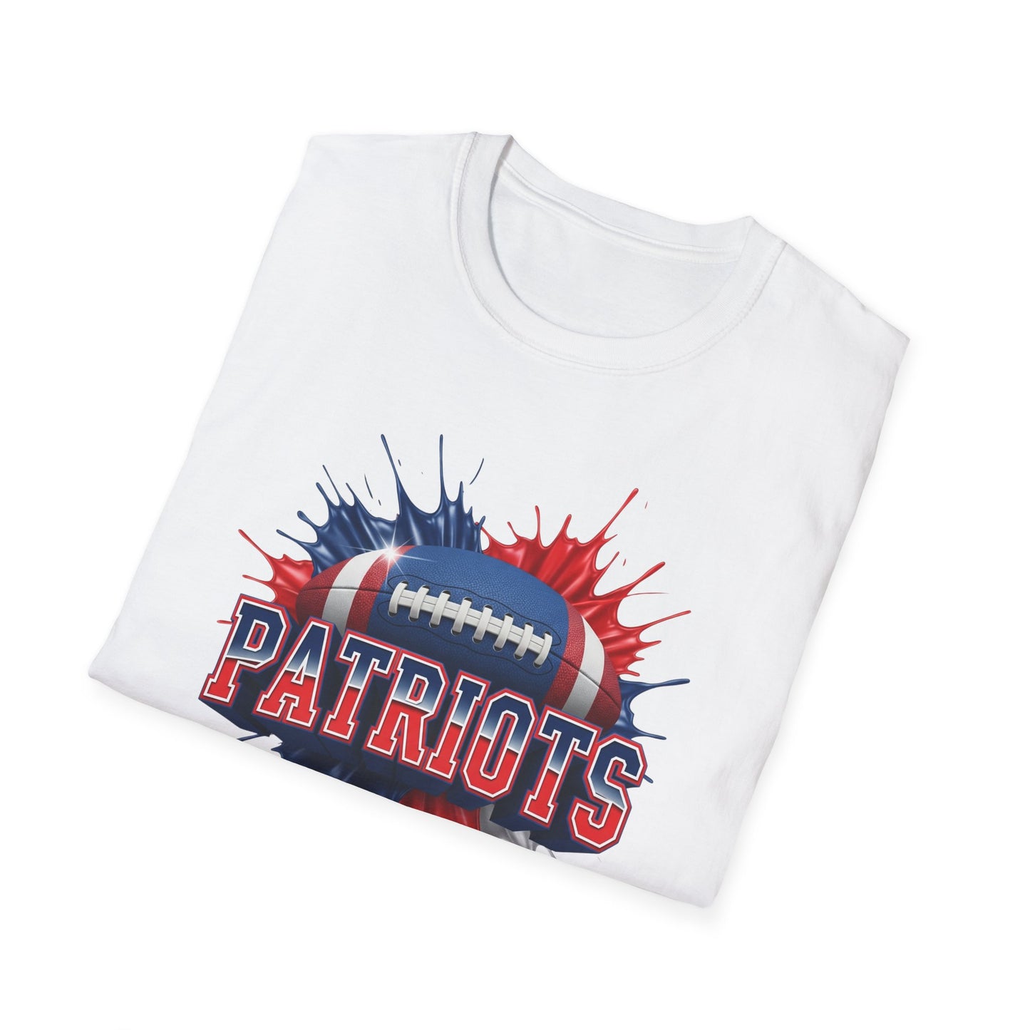 New England Football Unisex T-Shirt, New England Team Tee, Football Gift for New England Fans, Game Day Shirt Sports Fan Football Apparel