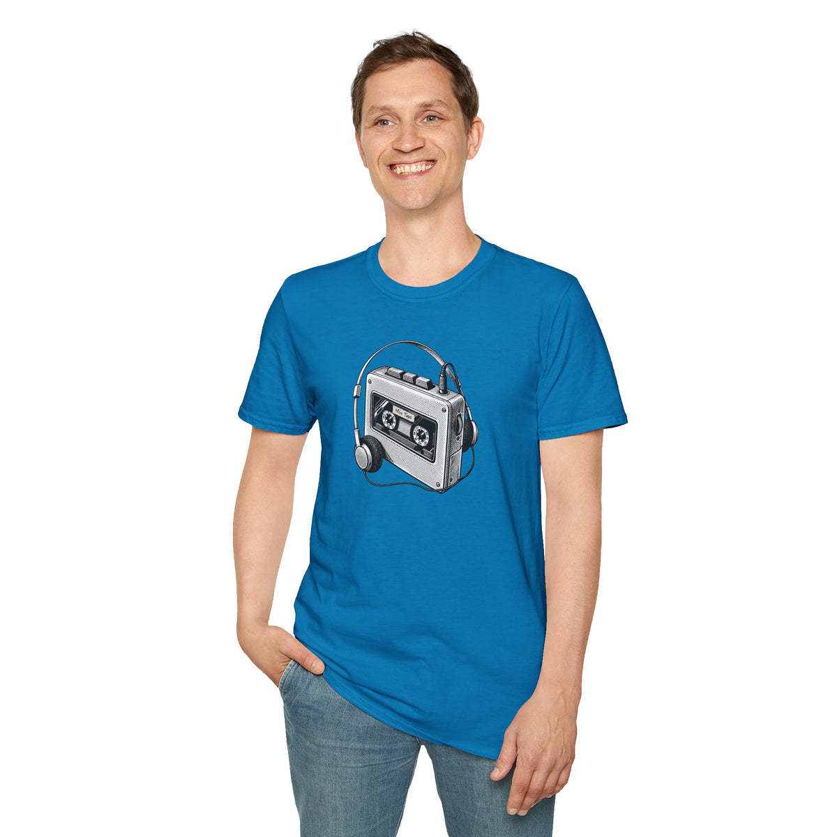 Cassette Tape Shirt, Retro Cassette Player T-Shirt, Mixtape Tee, Vintage Audio Shirt, Music Lover Gift