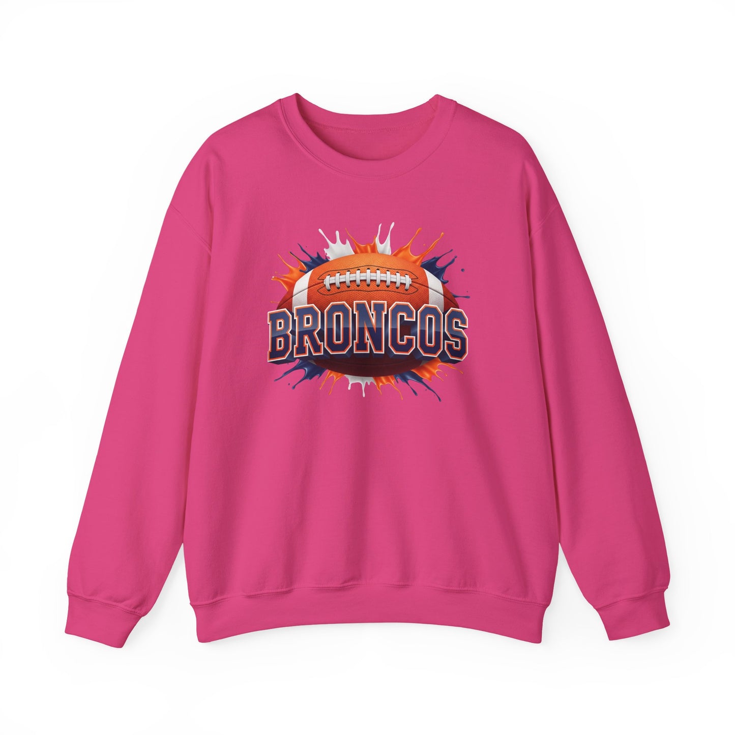Denver Football Sweatshirt, Denver Team Sweatshirt, Football Gift for Denver Fans, Game Day Sports Fan Football Apparel