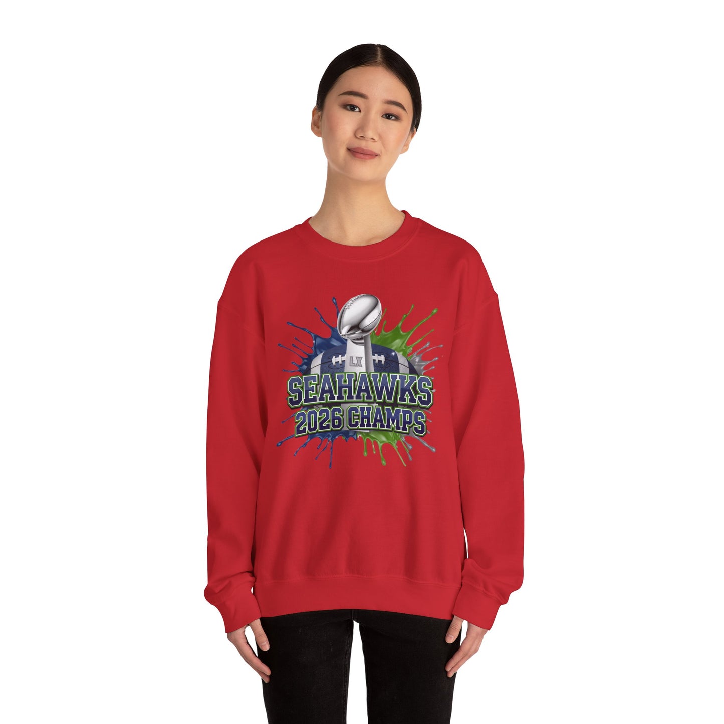 Seahawks 2026 Champions Sweatshirt, Seahawks Football  Fan, 2026 football Champs, Team Victory Sweatshirt