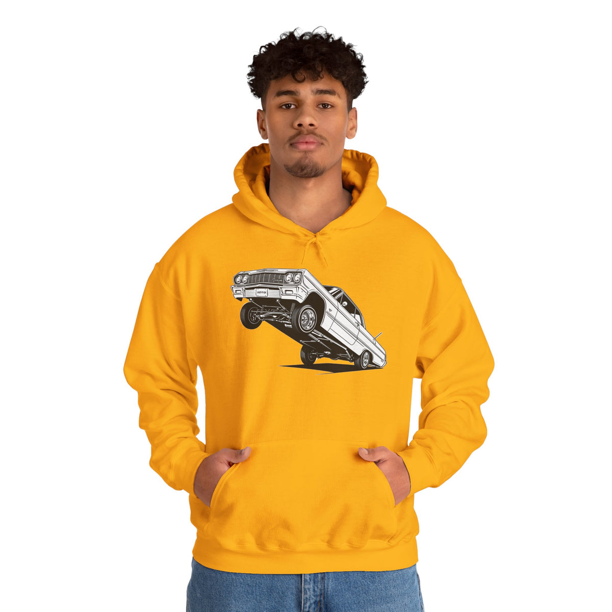 Classic Car Hoodie, Lowrider Car Hoodie, Vintage Auto Hoodie, Car Enthusiast Sweatshirt, Unisex Automotive Hoodie