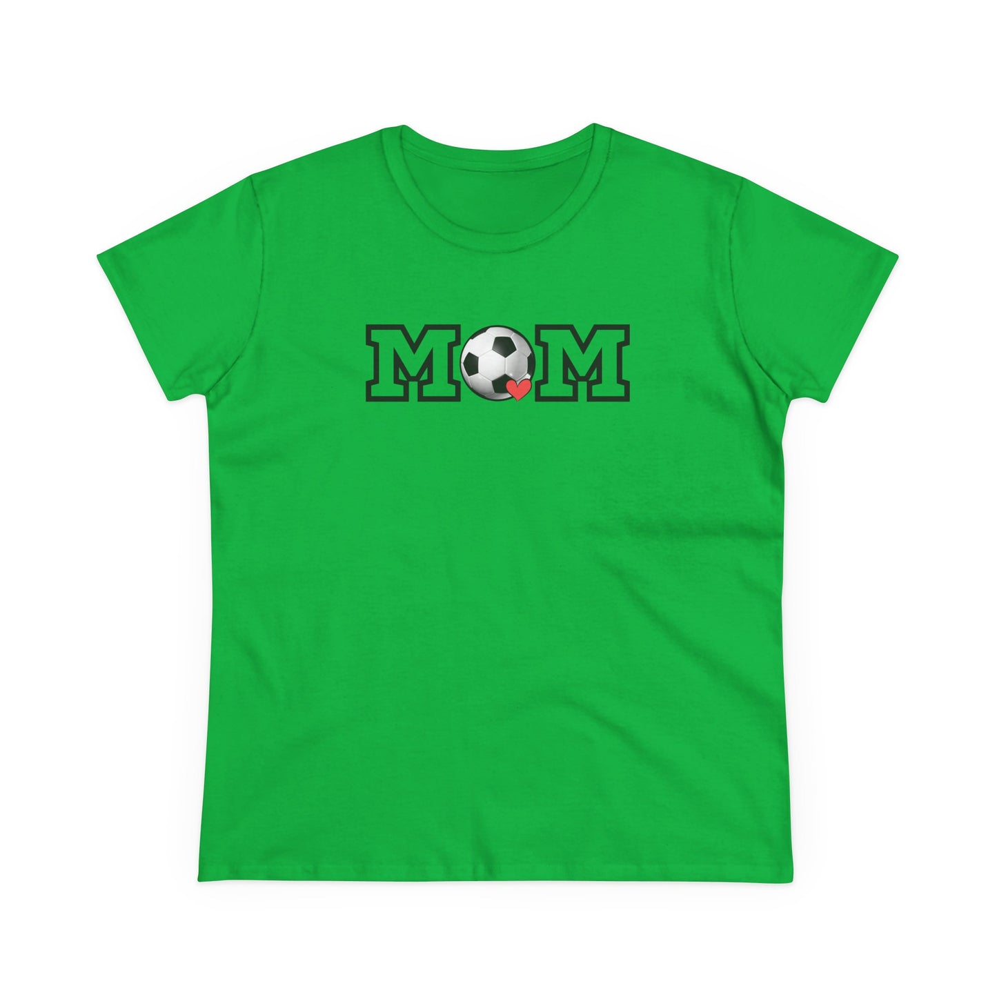Soccer Mom Shirt, Sports Mom Gift, Cotton T-Shirt, Soccer Fan Apparel, Mother's Day Tee, Mom loves Soccer, Sports Mom