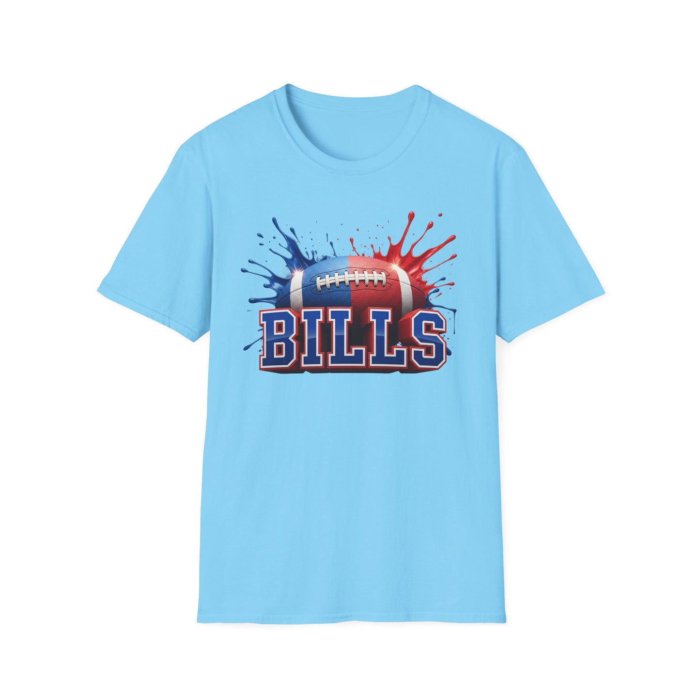 Buffalo Football Unisex T-Shirt, Buffalo Team Tee, Football Gift for Buffalo Fans, Game Day Shirt, Sports Fan Apparel Football Tee
