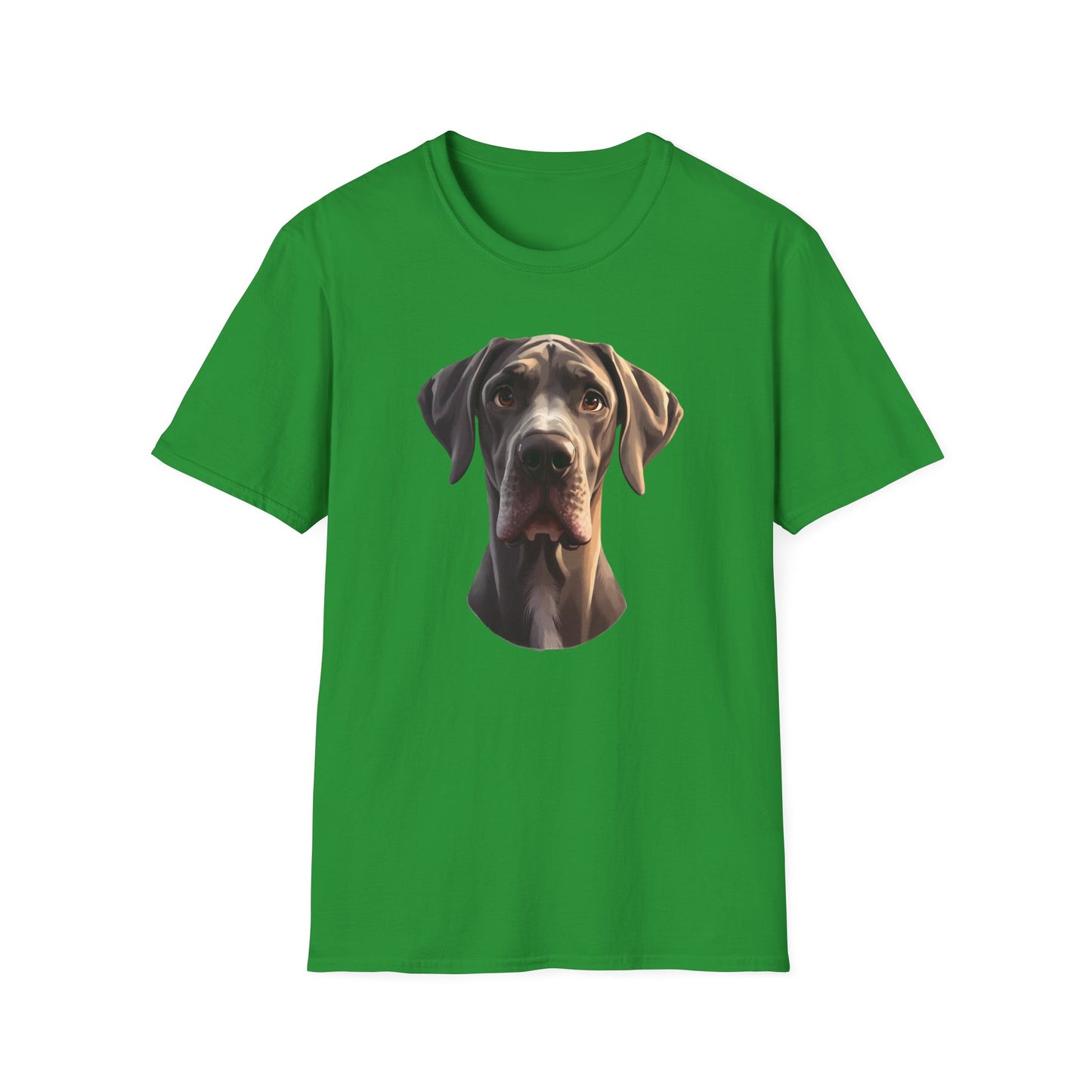 Great Dane Dog Portrait Shirt – Great Dane Dog Lover Gift, Cute Dog Mom Tee, Dog Dad Shirt, Pet Breed Apparel