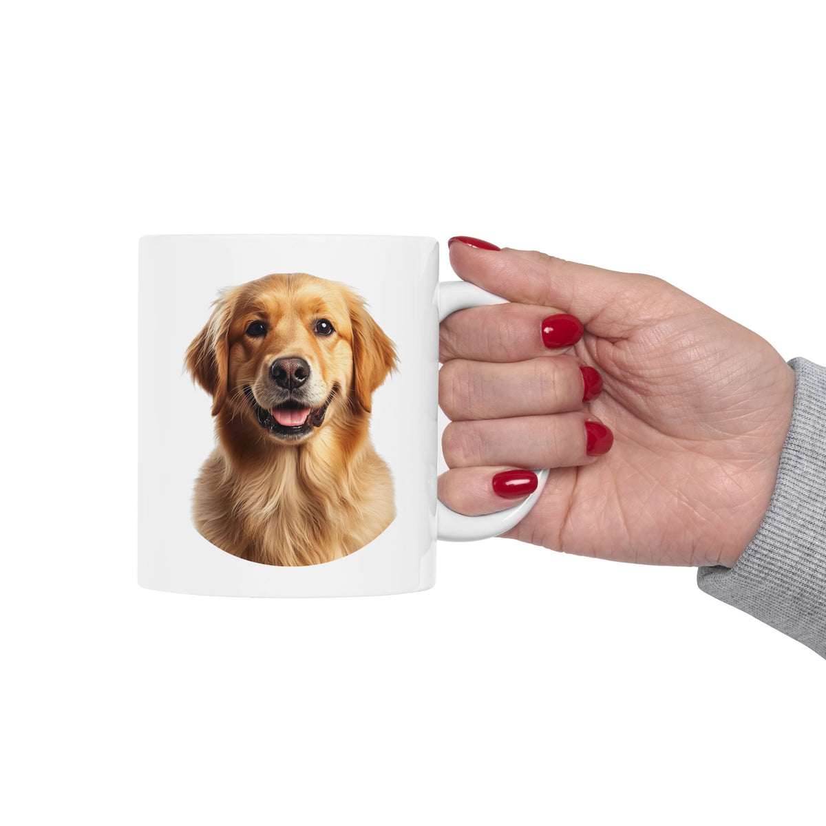 Golden Retriever Coffee Mug, Dog Lover Mug, Pet Parent Gift, Golden Retriever Mom Dad Cup 11oz or 15oz, Dog Lover Gift
