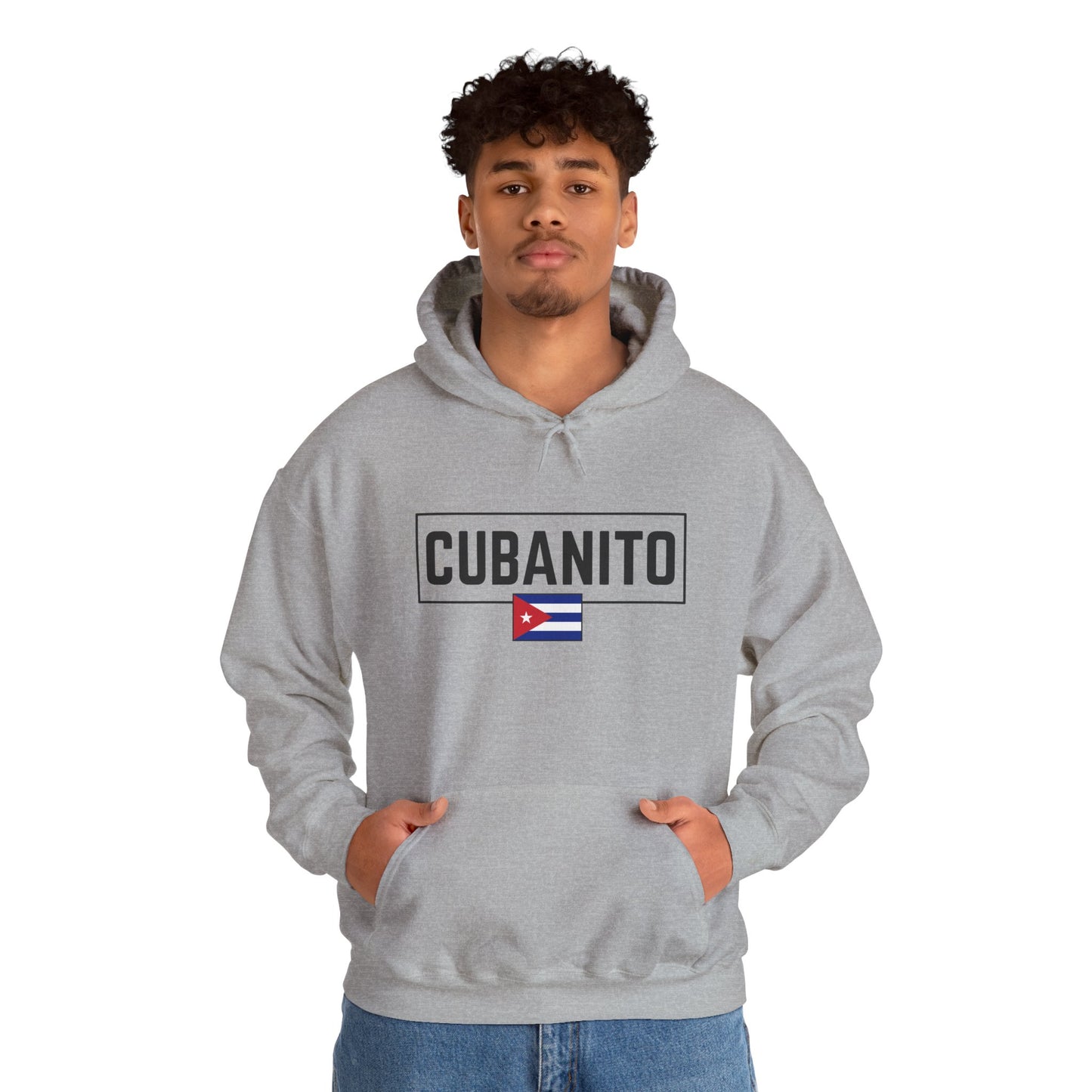CUBANITO Hoodie – Cuban Flag Hoodie for Men, Latino Pride Hoodie, Cuba Heritage Top, Cuban Culture Graphic Hoodie