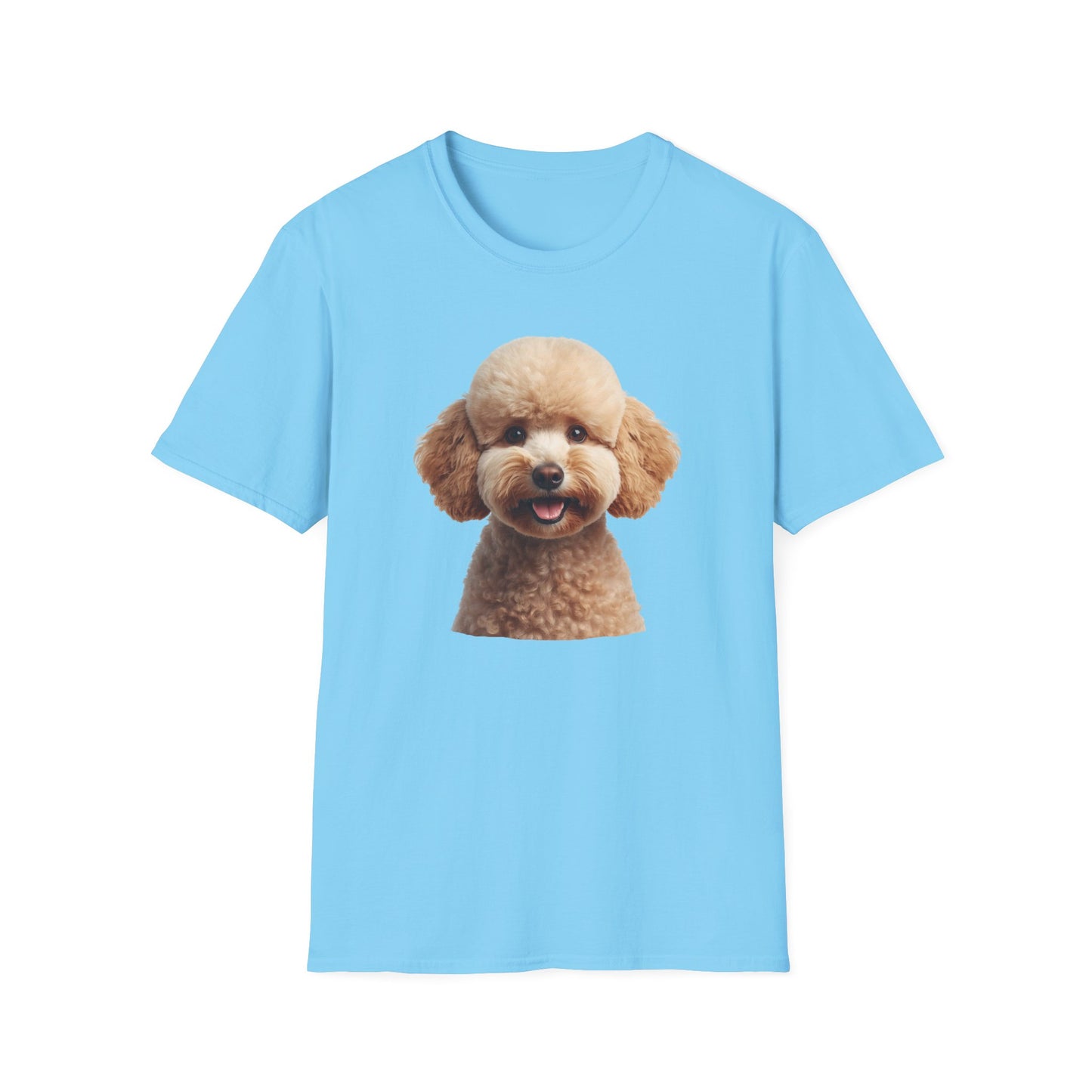 Poodle Dog Portrait Shirt – Poodle Dog Lover Gift, Cute Dog Mom Tee, Dog Dad Shirt, Pet Breed Apparel