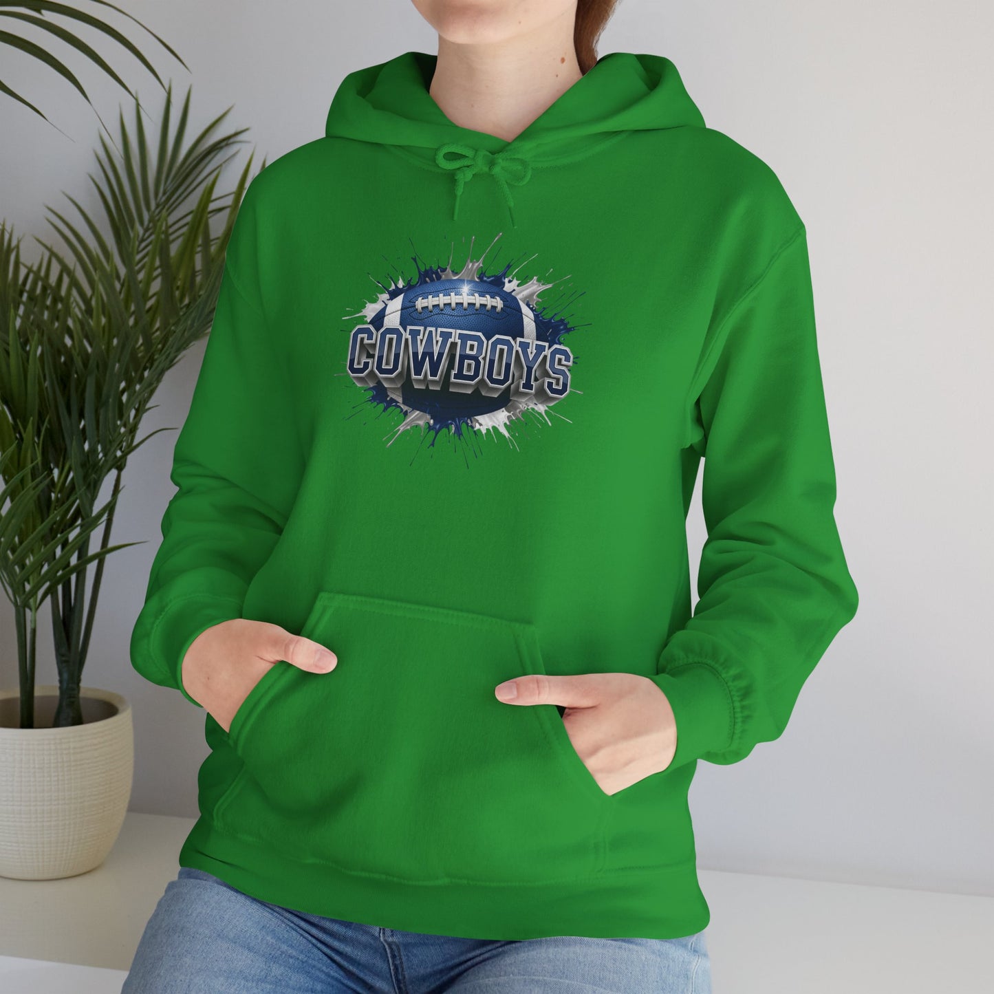 Dallas Football Hoodie, Dallas Team Hoodie, Football Gift for Dallas Fans, Game Day Sports Fan Apparel, Football Fan Gift