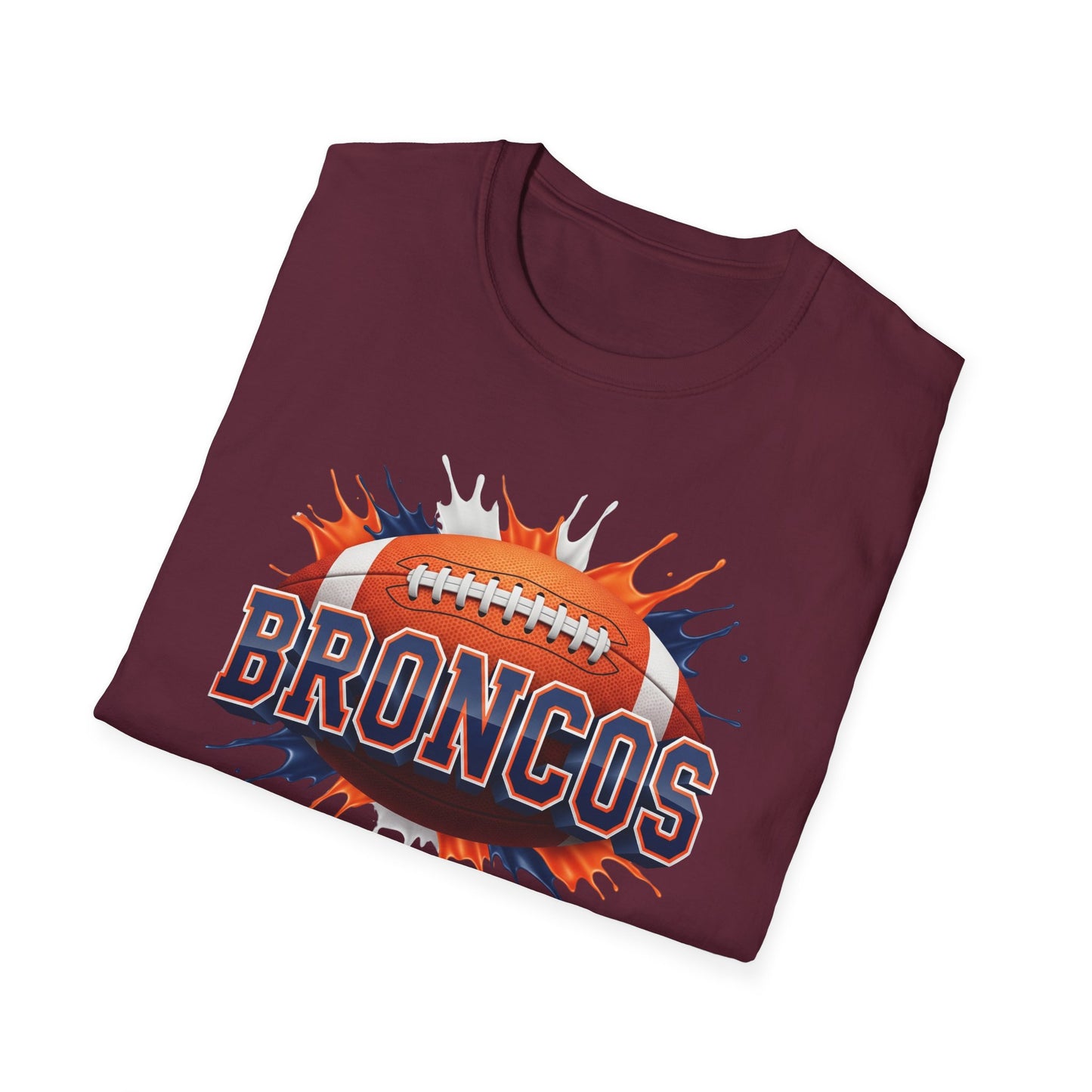 Denver Football Unisex T-Shirt, Denver Team Tee, Football Gift for Denver Fans, Game Day Shirt, Sports Fan Apparel, Football Tee