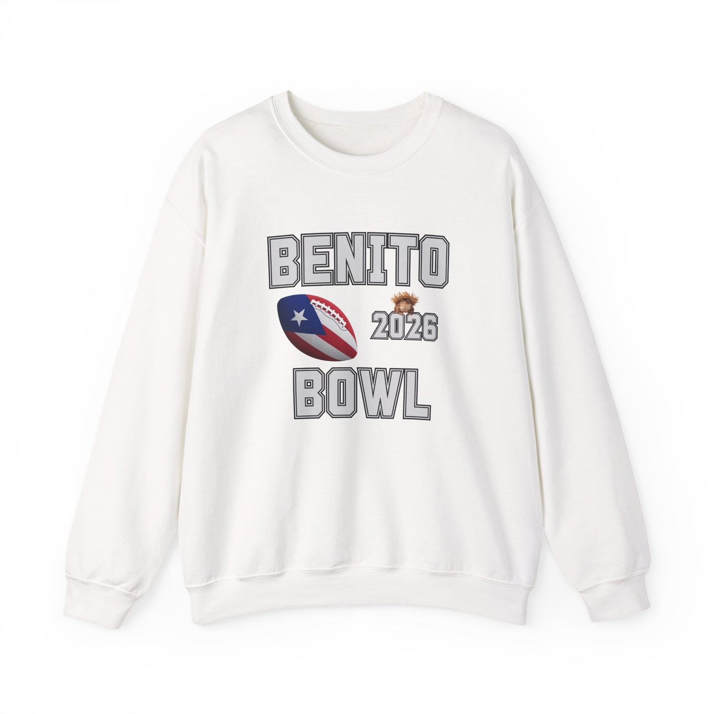 Benito Bowl Halftime 2026 Sweatshirt, Benito Bowl Shirt, Football Fan Gift, Puerto Rico Heritage Sweatshirt, Boriqua Pride Gift