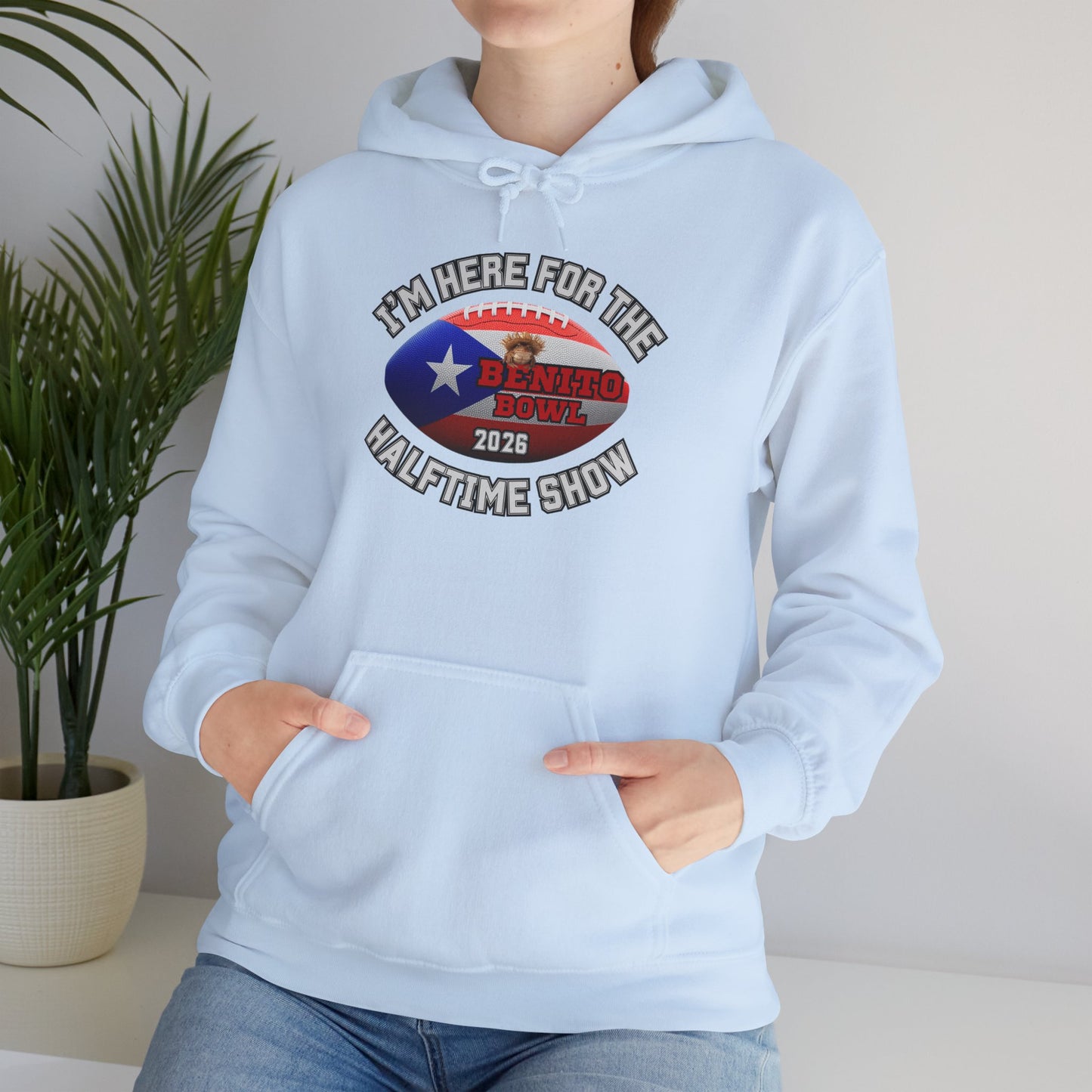 Benito Bowl Halftime Shirt 2026 Hoodie, Benito Bowl Hooded Sweatshirt, Football Fan Gift, Puerto Rico Heritage Hoodie, Boriqua Pride Gift