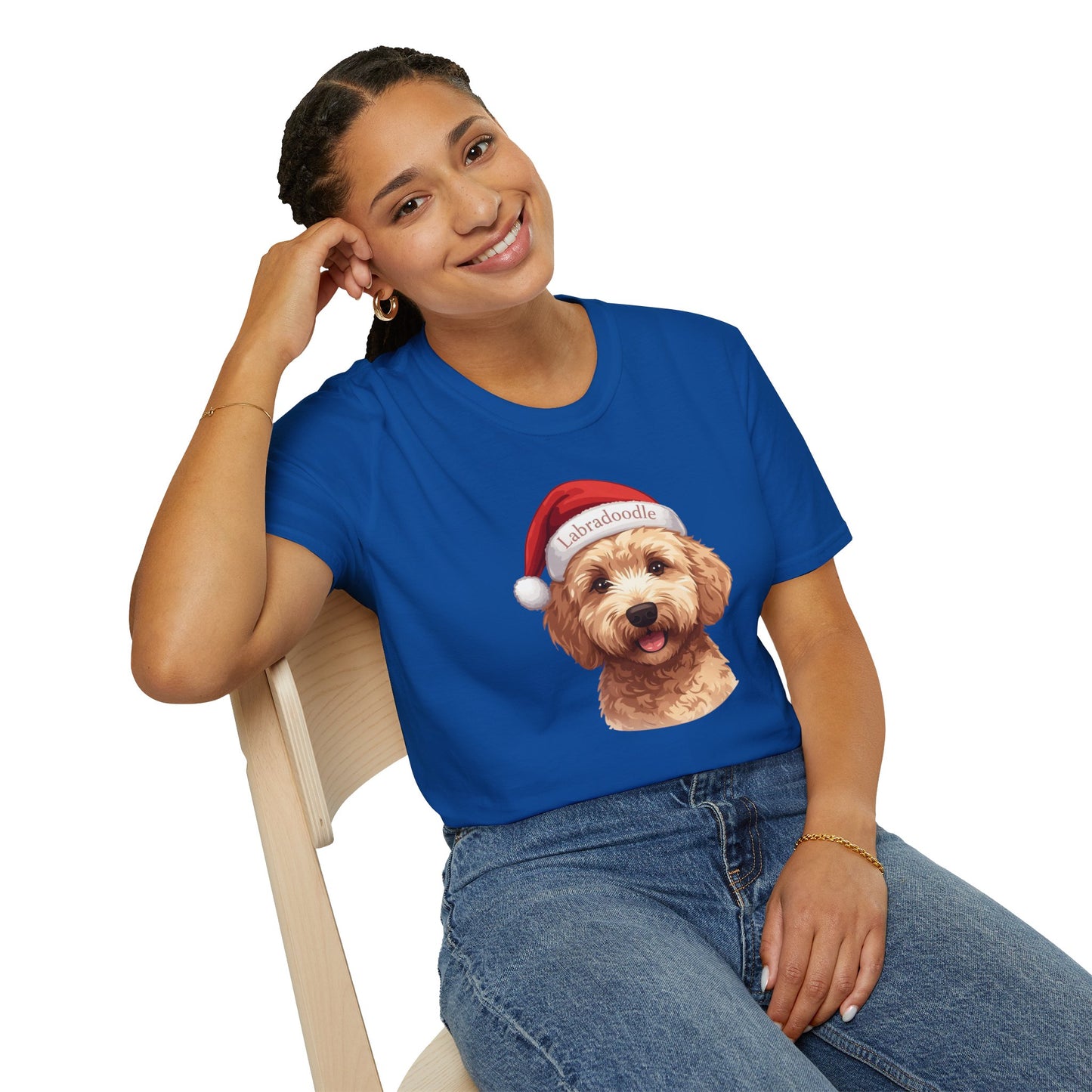 Labradoodle Dog Portrait Shirt – Labradoodle Dog Lover Gift, Cute Dog Mom Tee, Dog Dad Shirt, Pet Breed Apparel