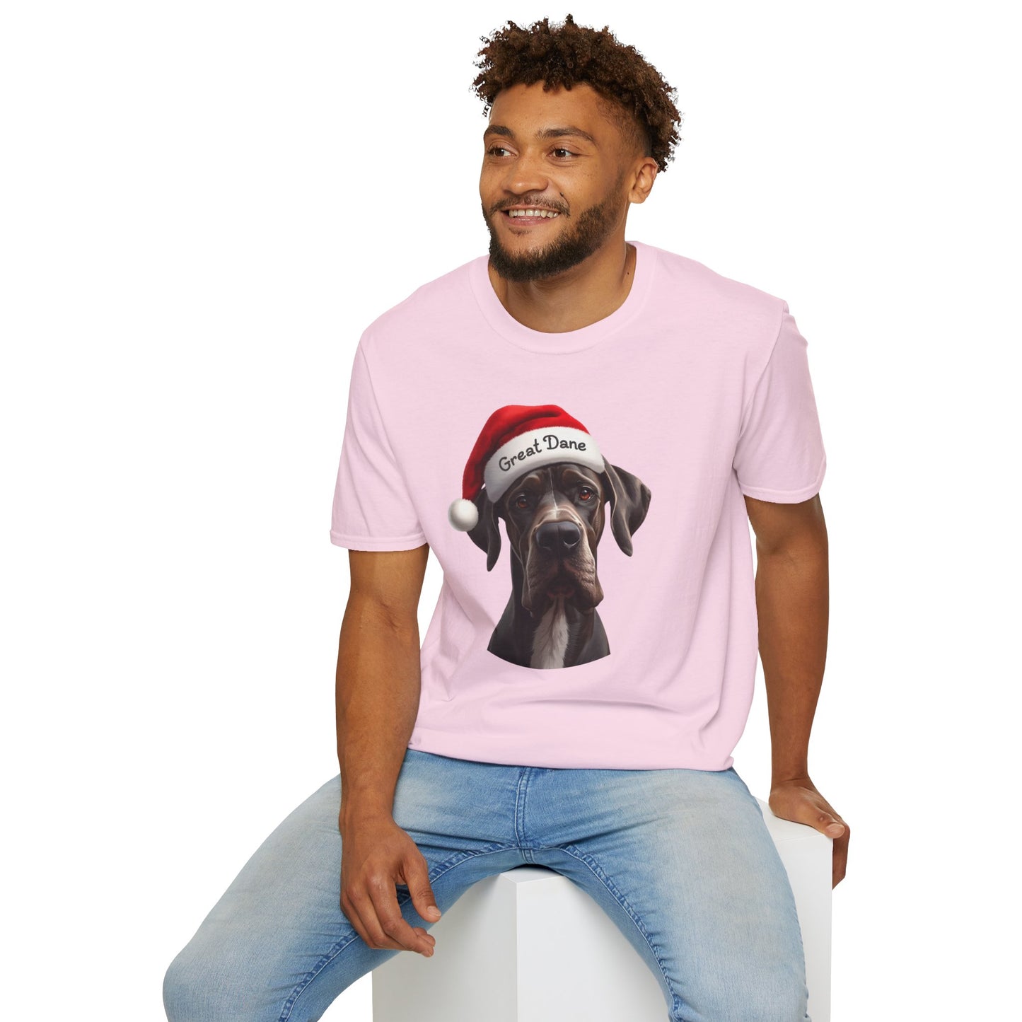 Great Dane Dog Portrait Shirt – Great Dane Dog Lover Gift, Cute Dog Mom Tee, Dog Dad Shirt, Pet Breed Apparel