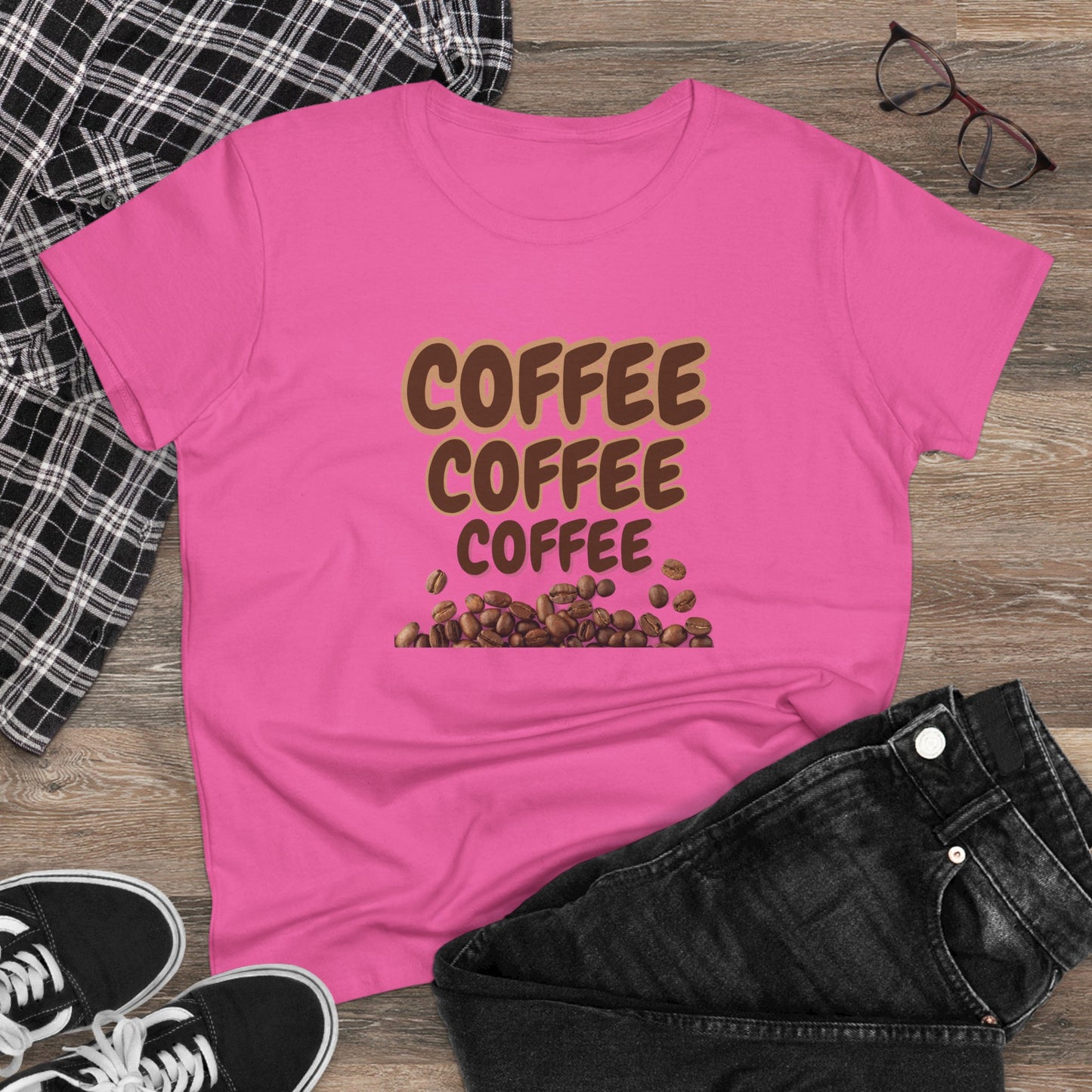 Coffee Coffee Coffee Shirt, Funny Coffee Shirt, Mother's Day Gift, Coffee Lover Gift, Mom Gift, Coffee Drinker Gift