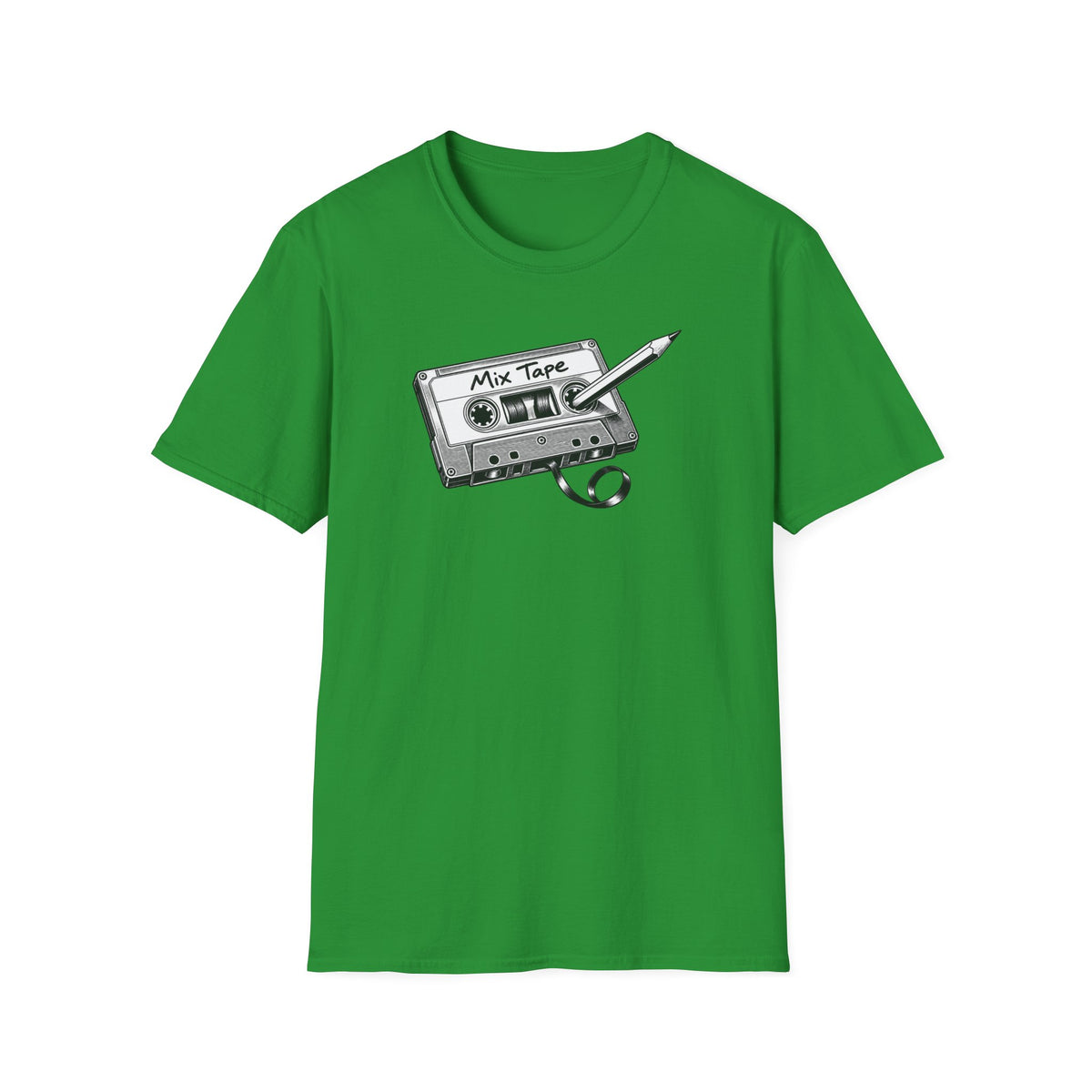 Retro Cassette Shirt, Vintage Music T-Shirt, Analog Audio Tee, Old School Music Lover Gift