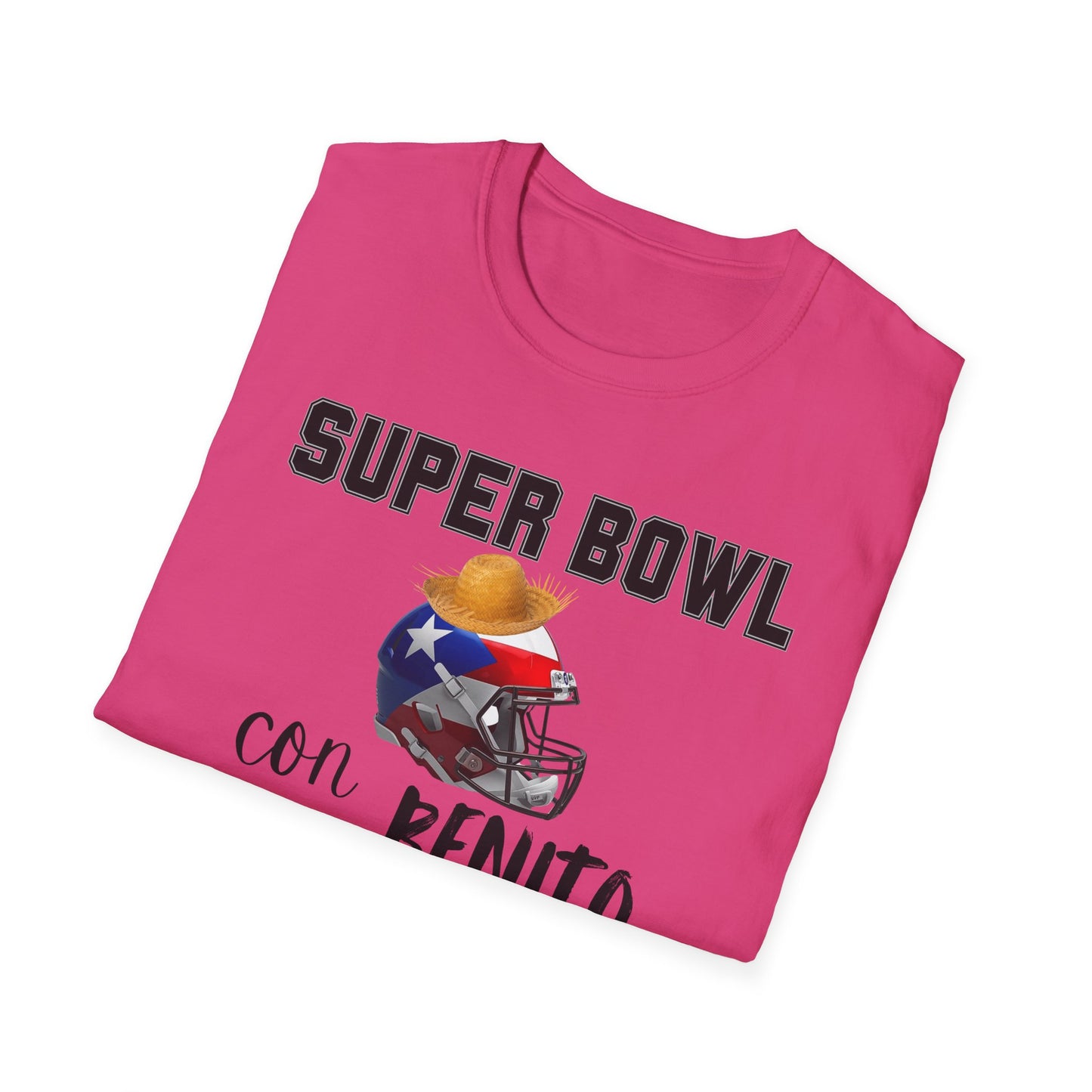 Benito Bowl Halftime Helmet Shirt 2026 T-Shirt, Benito Bowl Shirt, Football Fan Gift, Benito Tee, Puerto Rico Heritage Boriqua Pride Gift